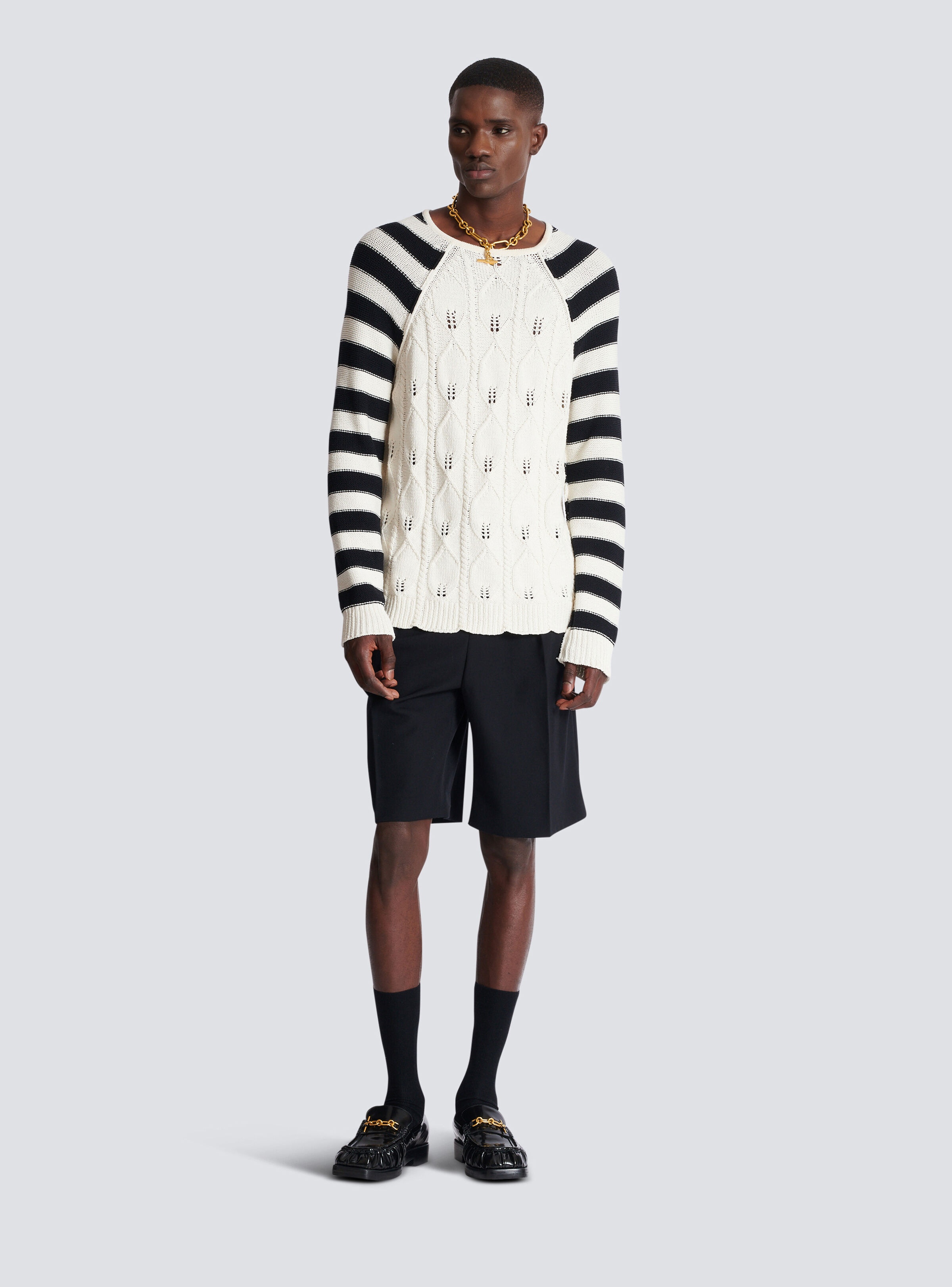 Cable knit jumper - 2