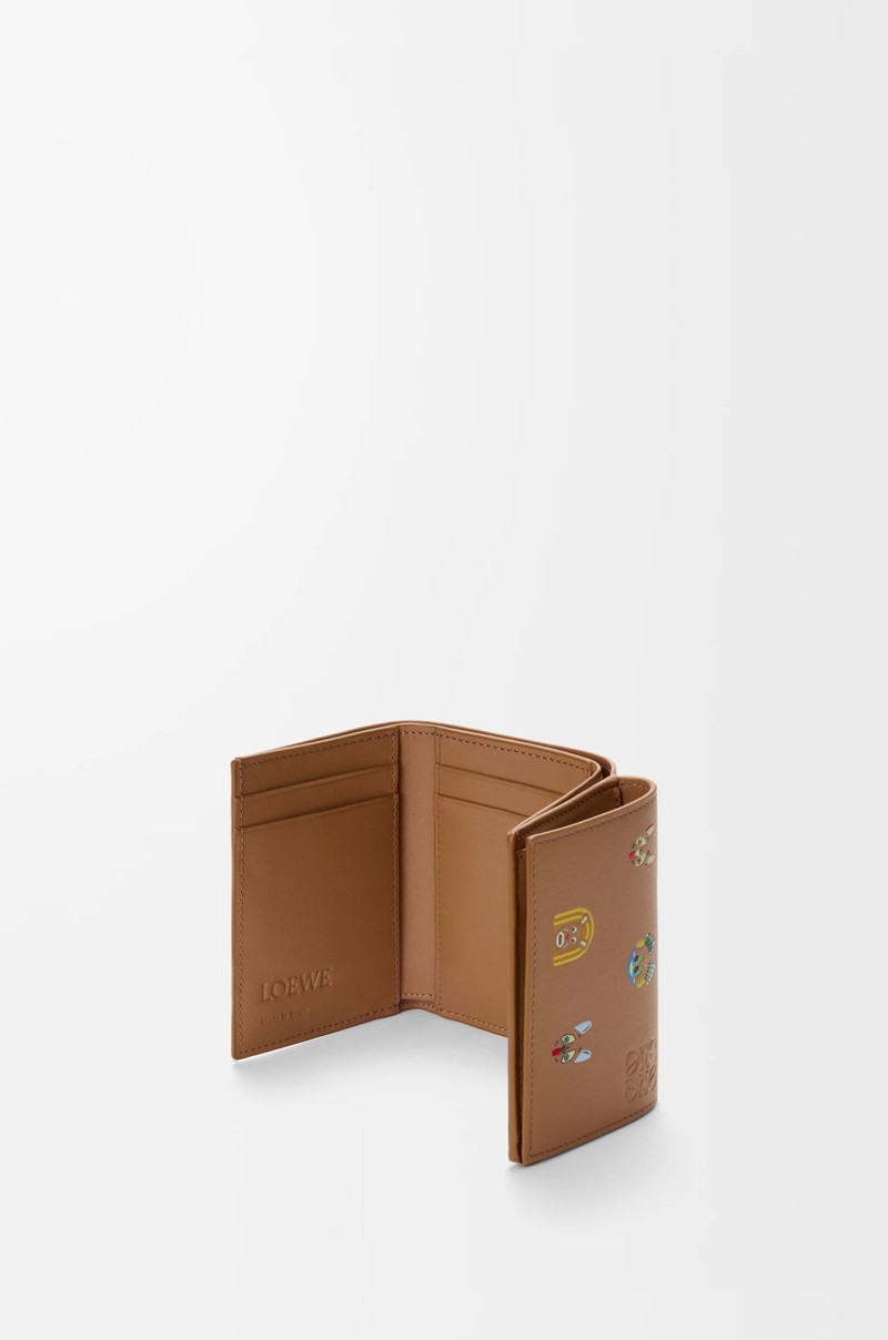 Cats trifold wallet in classic calfskin 3