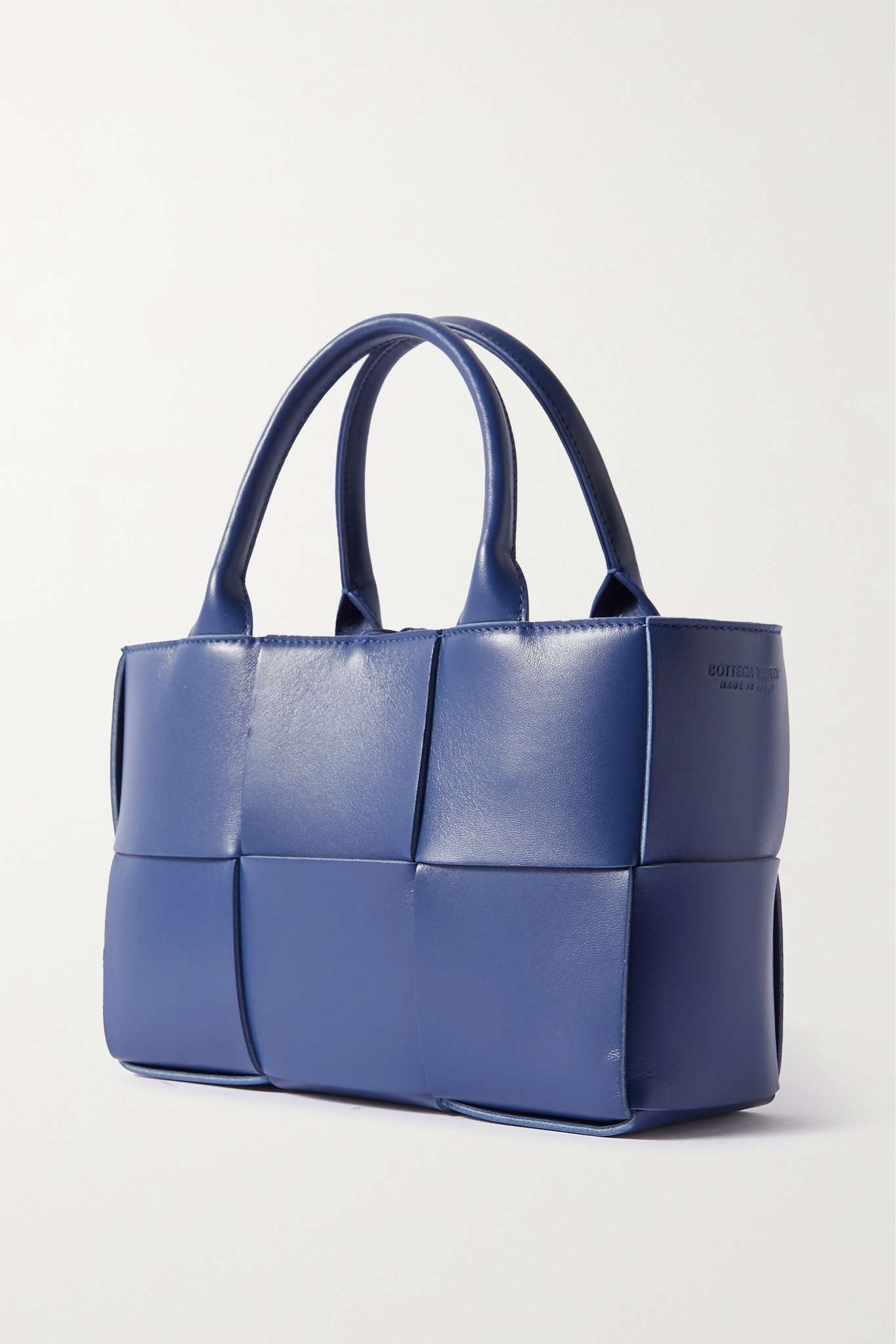 Arco mini intrecciato textured-leather tote - 3