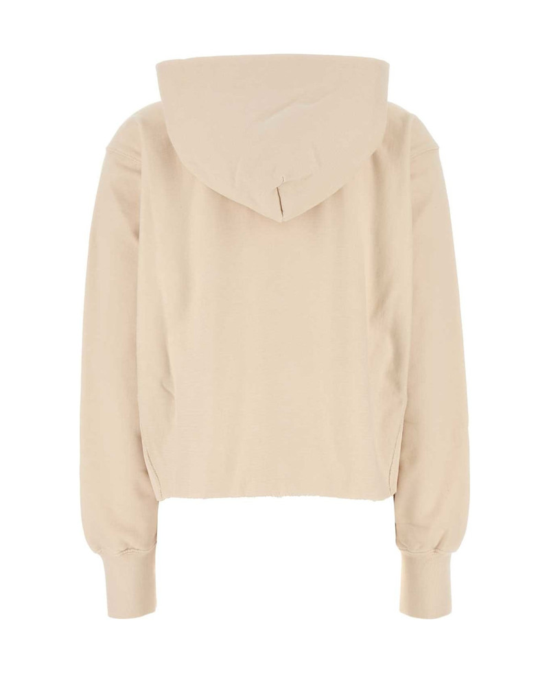 Maison Margiela Cream Cotton Sweatshirt outlook