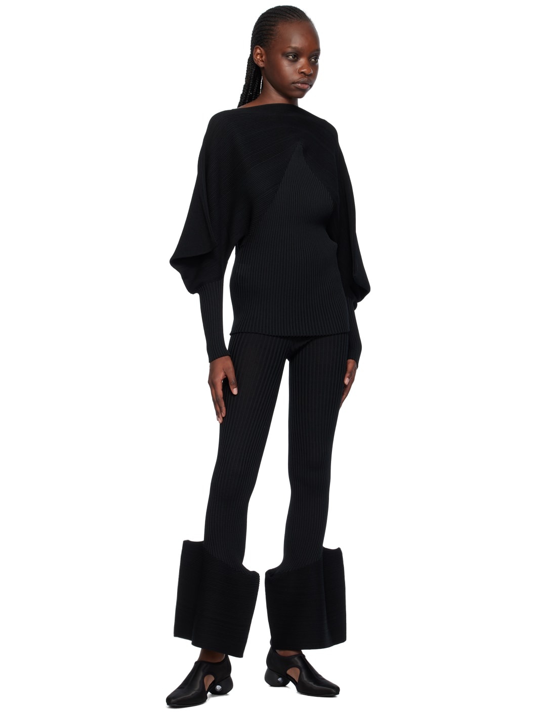 Black Exuberance Lounge Pants - 4