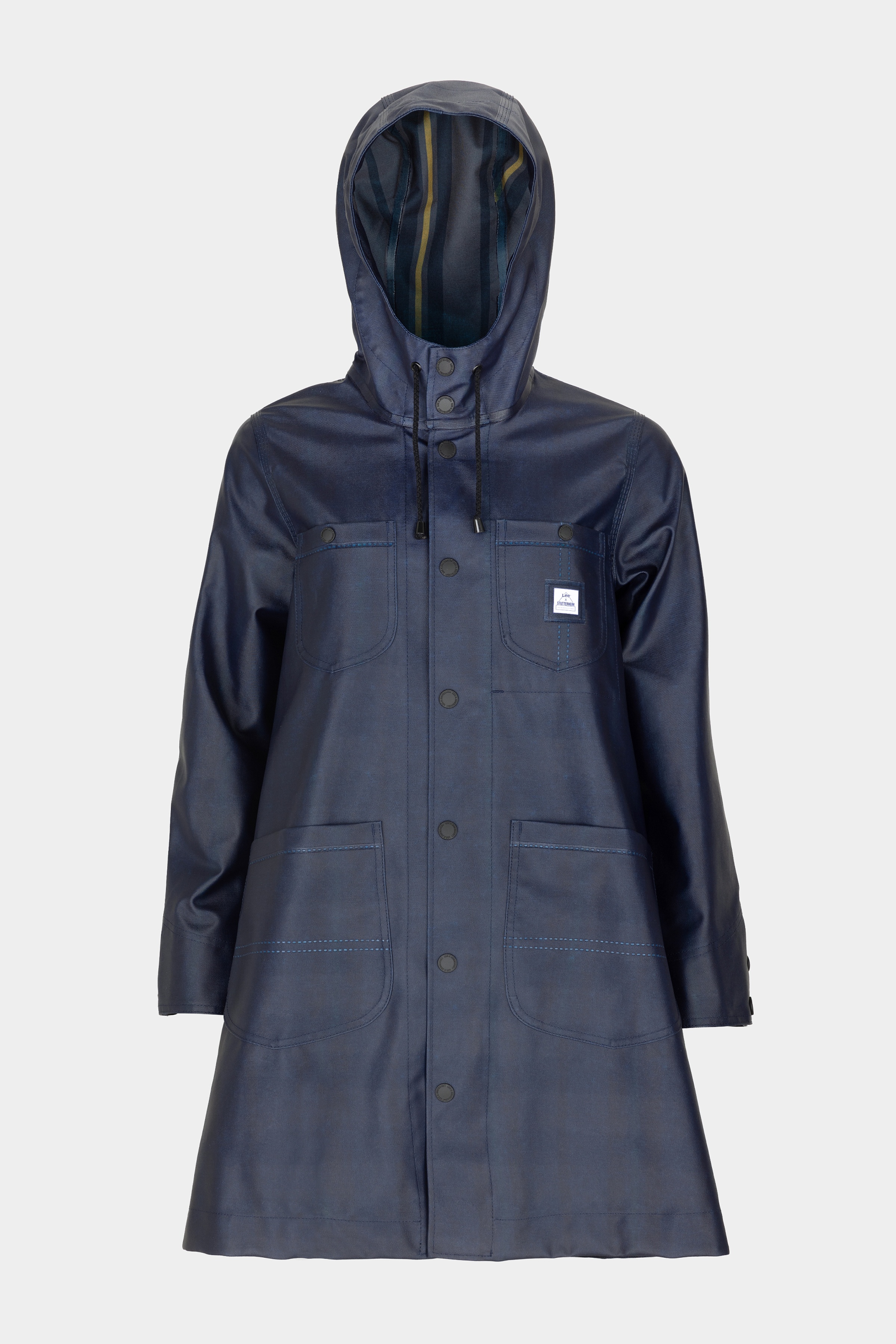Women´s Lee® x STUTTERHEIM Chore Raincoat Aviator Navy - 1