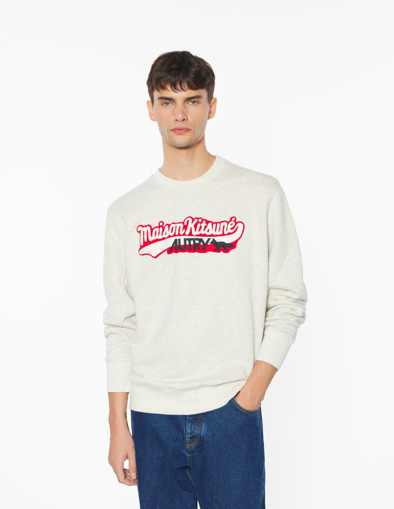 MAISON KITSUNE x AUTRY VARSITY SWEATSHIRT 3