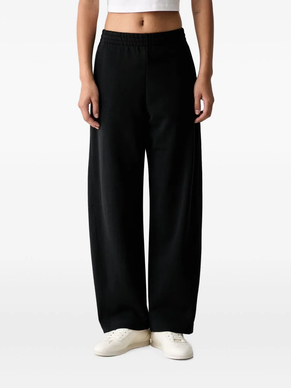 logo-embroidered track pants - 1