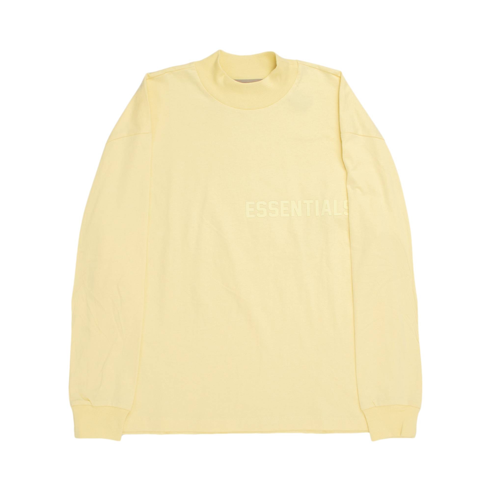 Fear of God Essentials Long-Sleeve Tee 'Canary' - 1