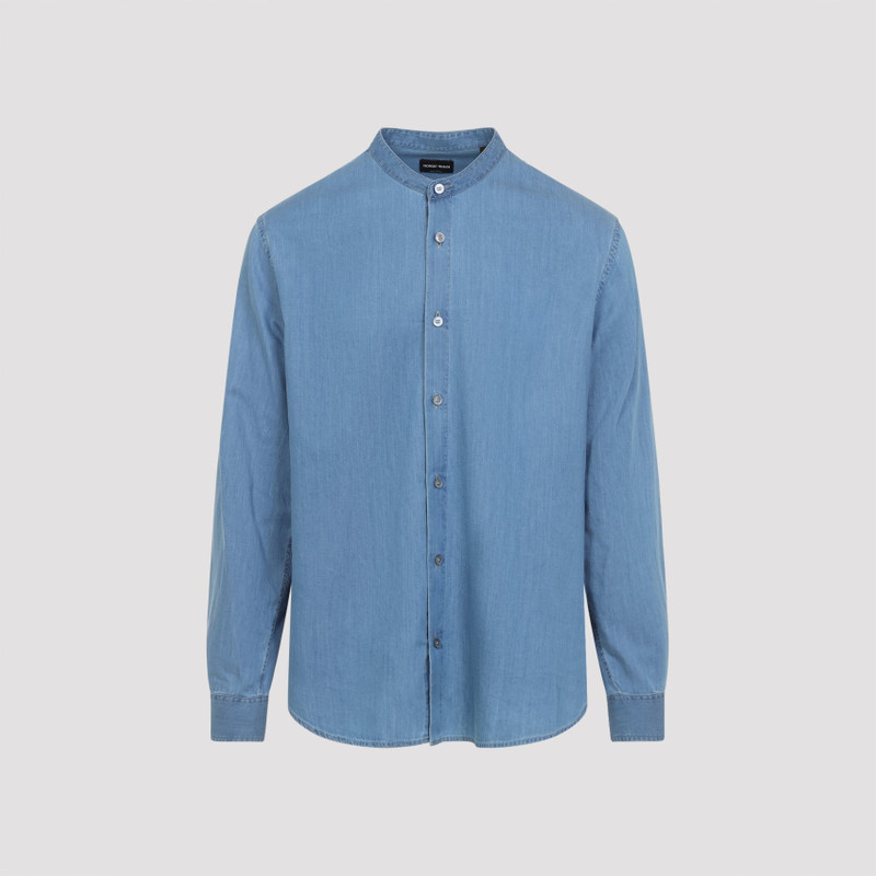 GIORGIO ARMANI Shirts Blue outlook