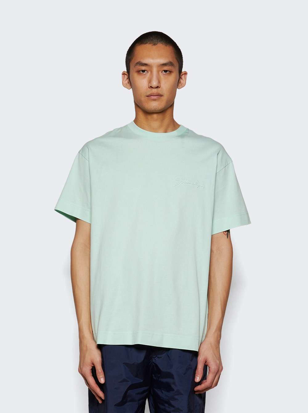 Regular Fit Tee Aqua Green - 2