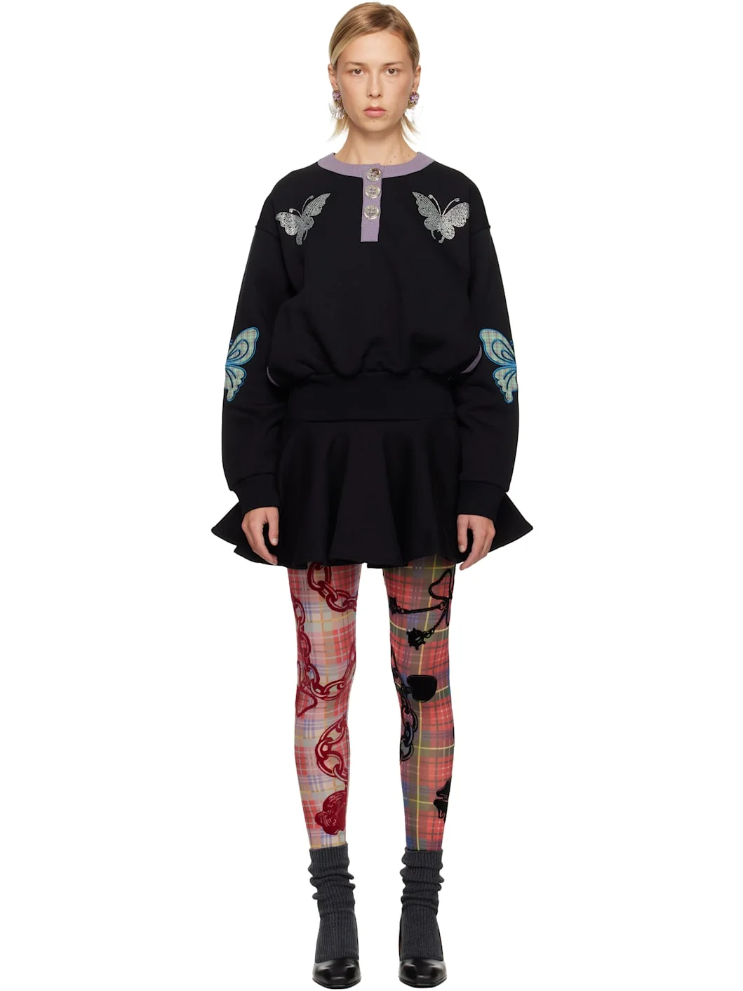 Black Quimby Midi Dress - 1