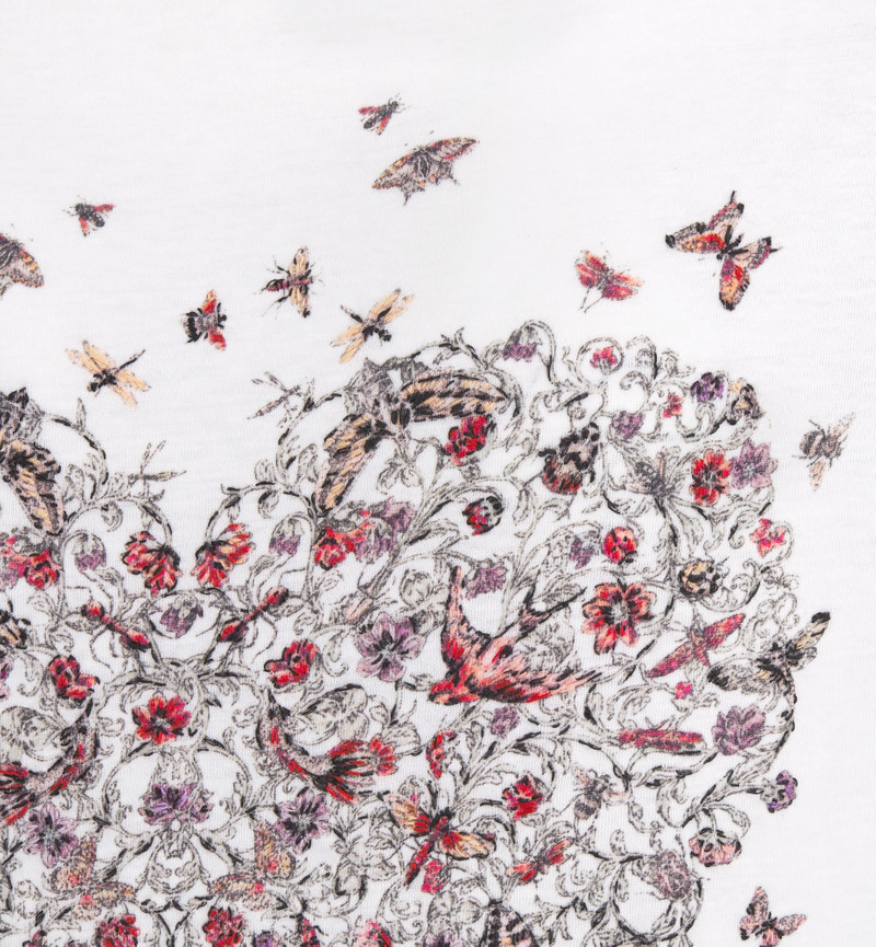 Dior Dioramour Embroidered T-Shirt outlook