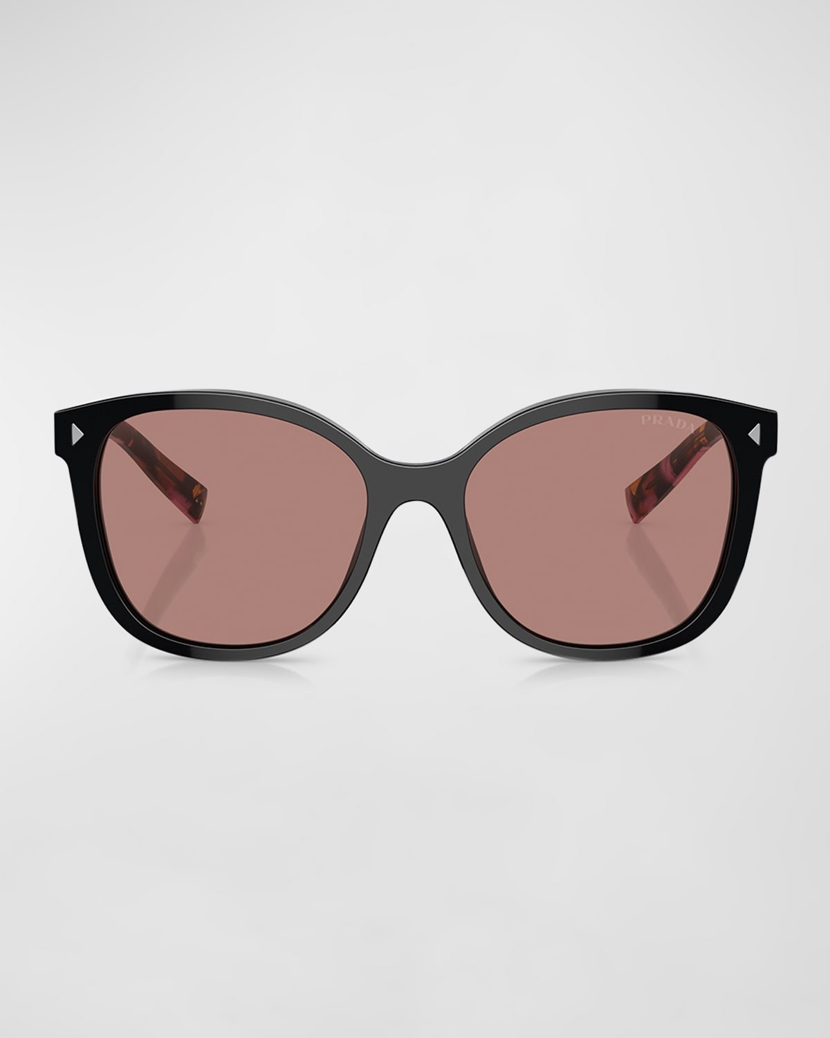 Two-Tone Acetate Square Sunglasses - 3