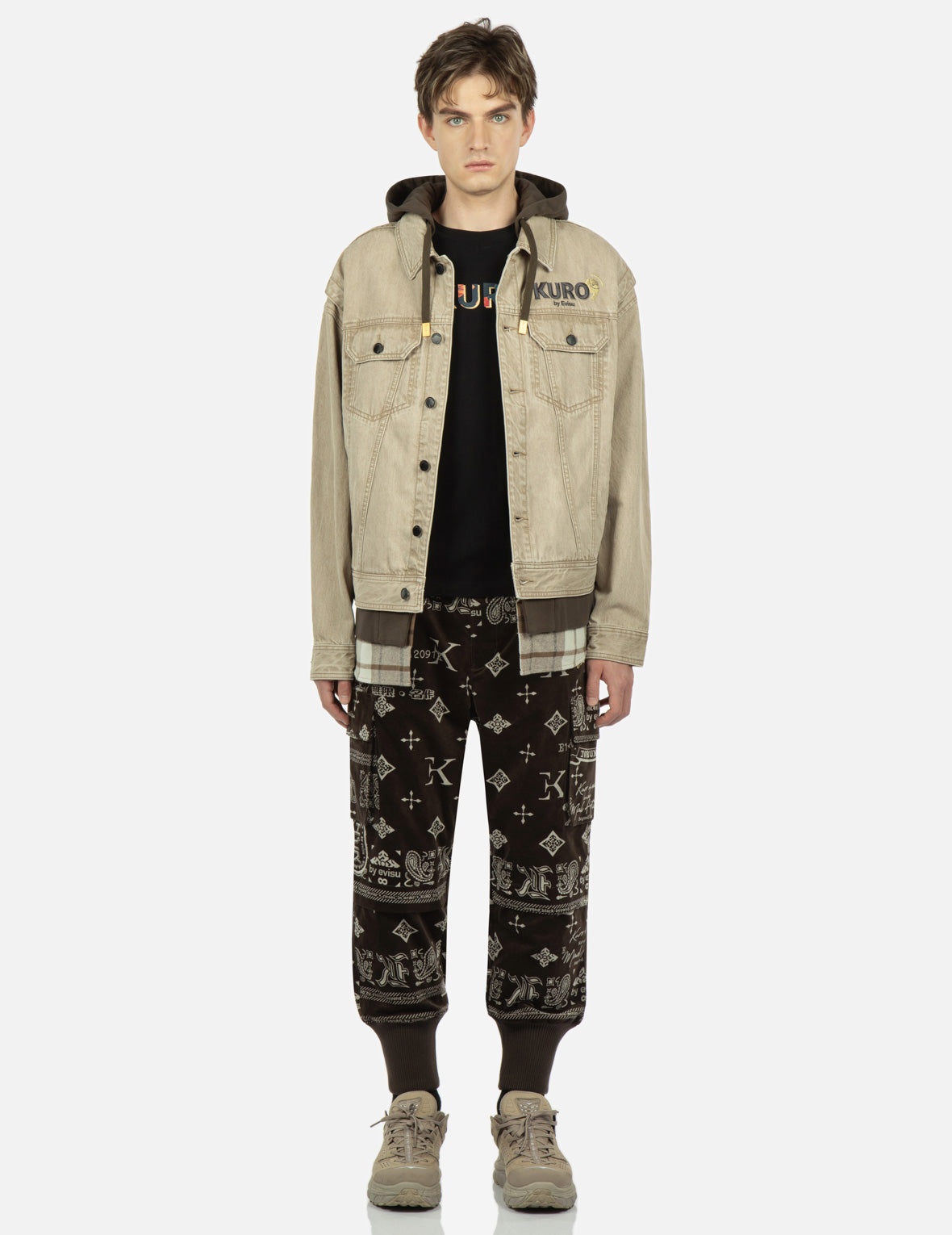 Seagull Inserted Mock 3-in-1 Denim Jacket - 6
