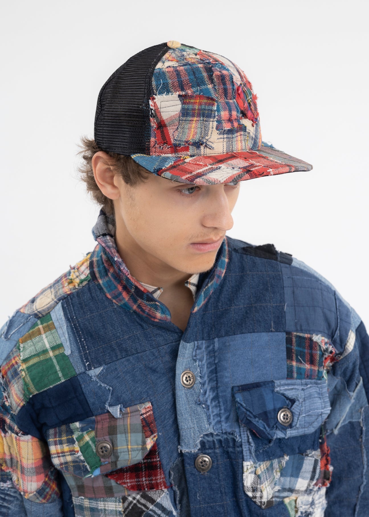 RAINBOW PLAID TRUCKER MULTI - 1