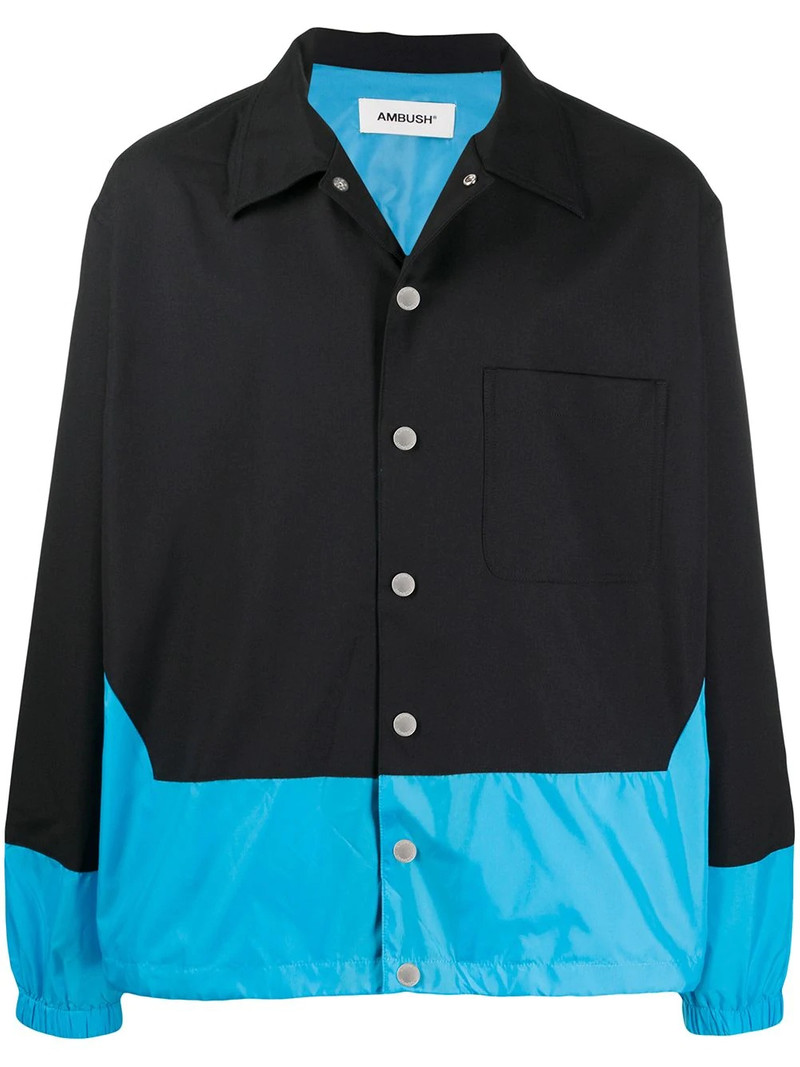 two-tone buttoned jacket 1