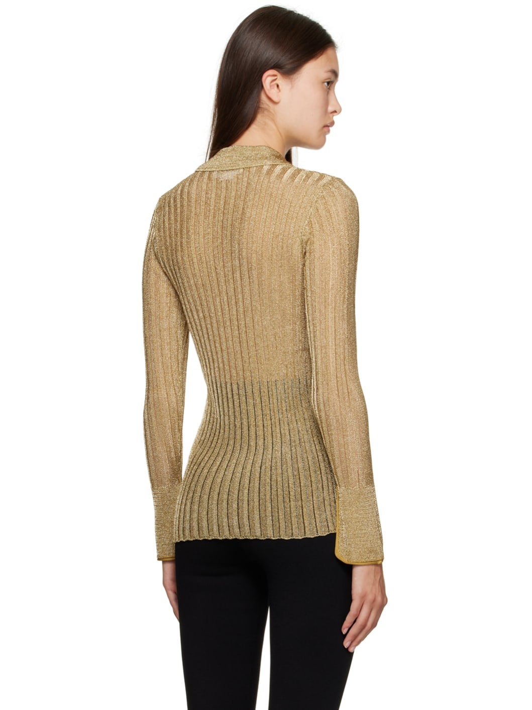 Gold Metallic Shirt - 3