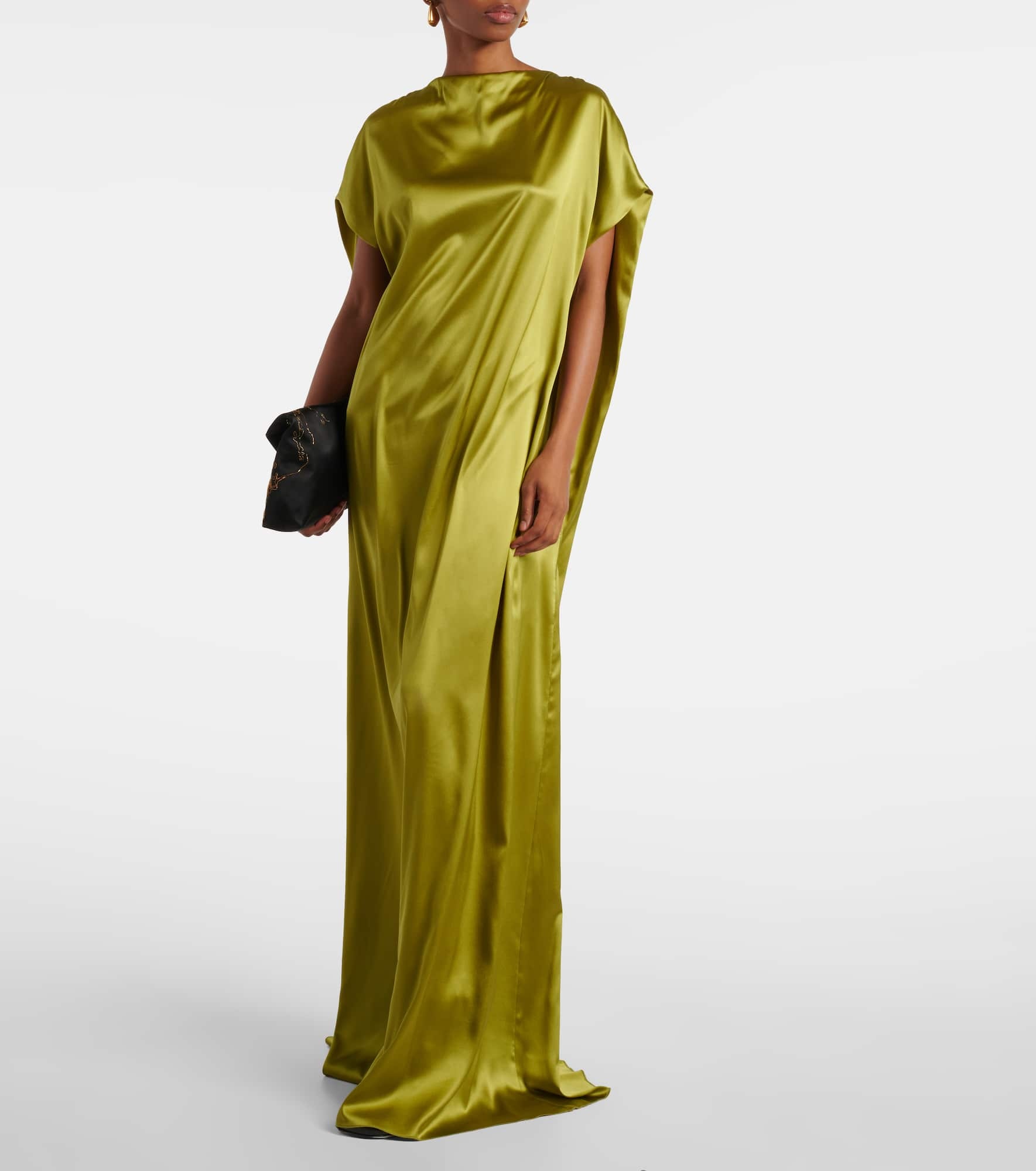 Silk-blend satin gown - 2