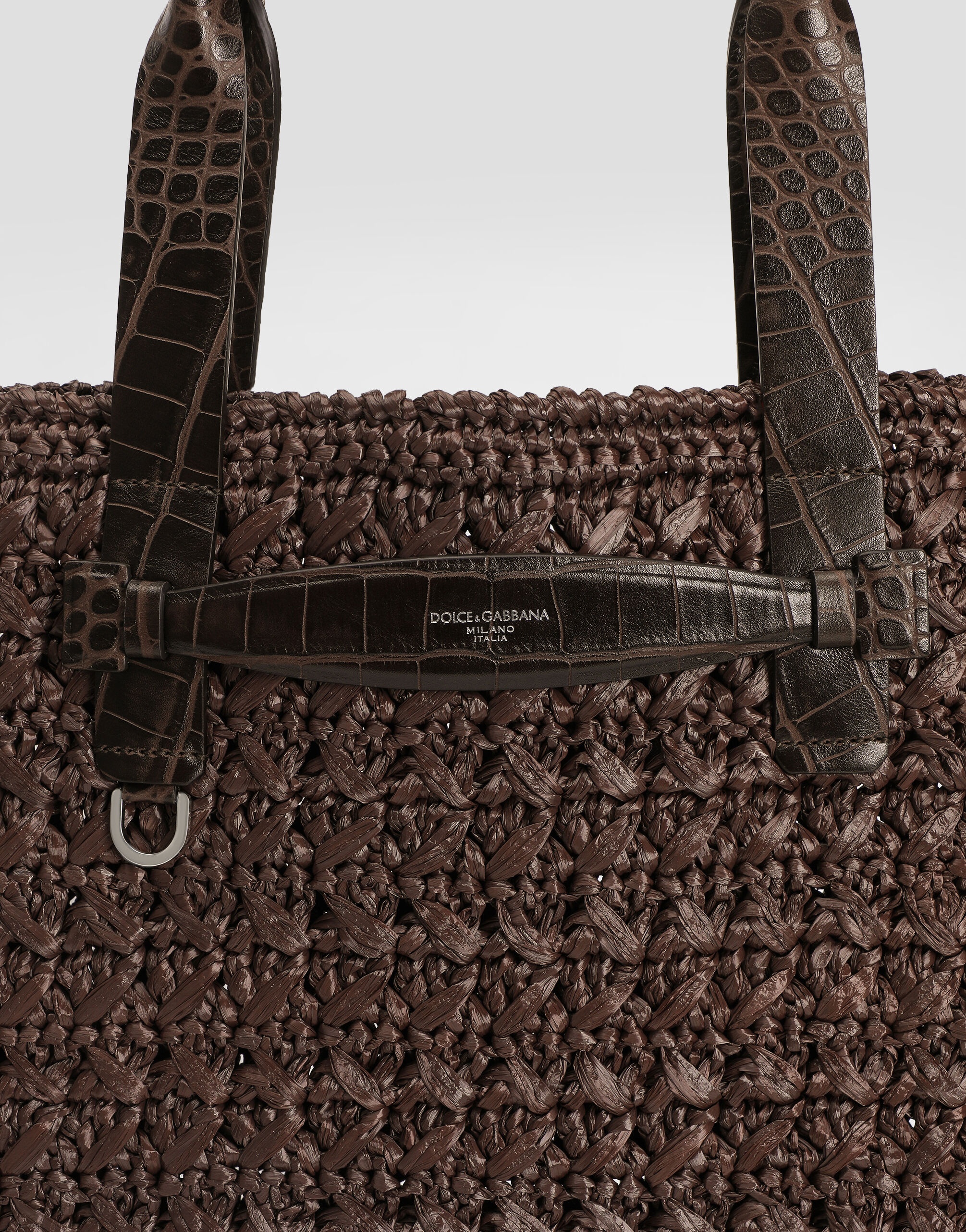 Raffia crochet shopper - 5
