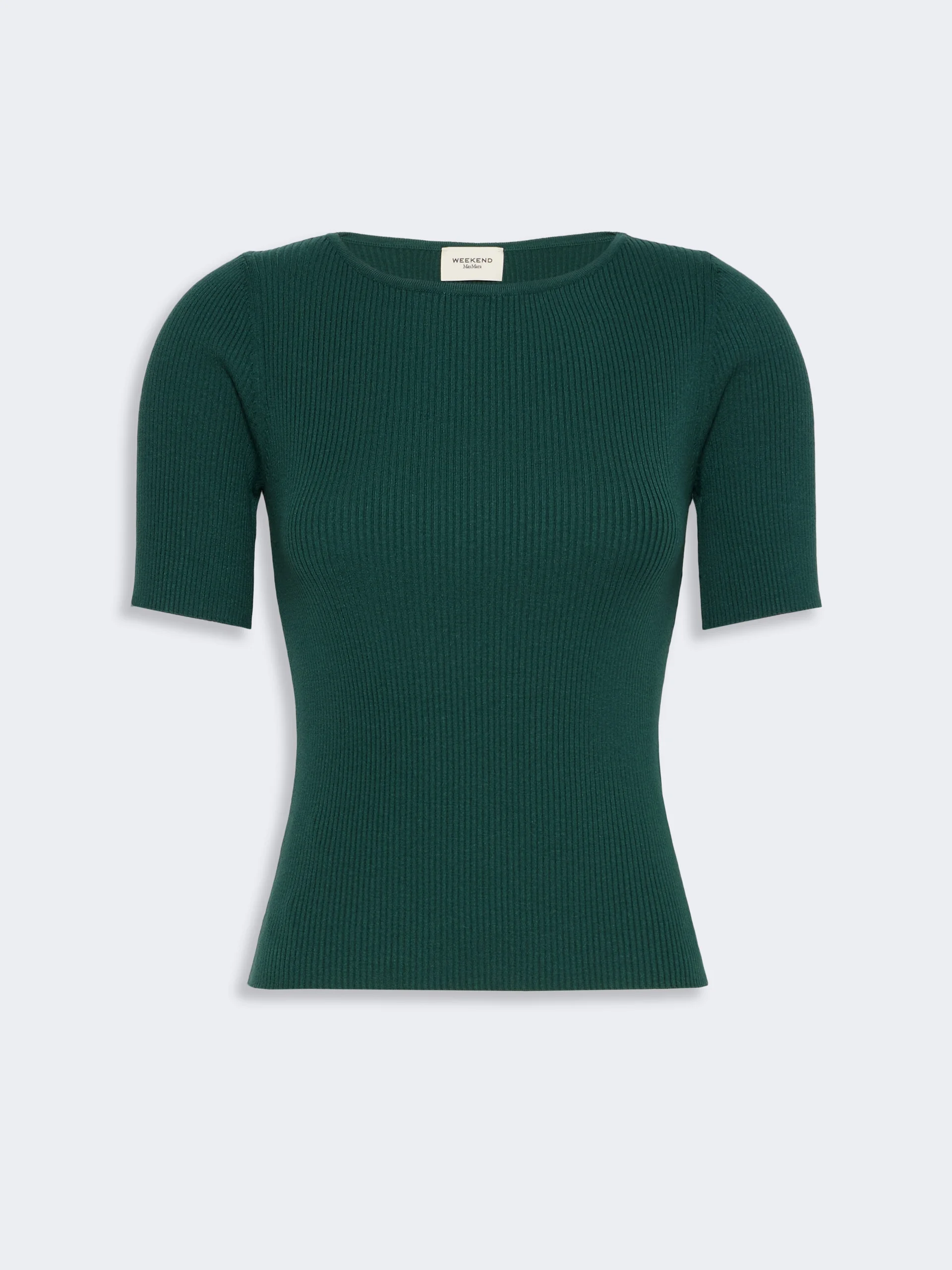 GOLA Slim-fit stretch viscose sweater - GREEN - 1