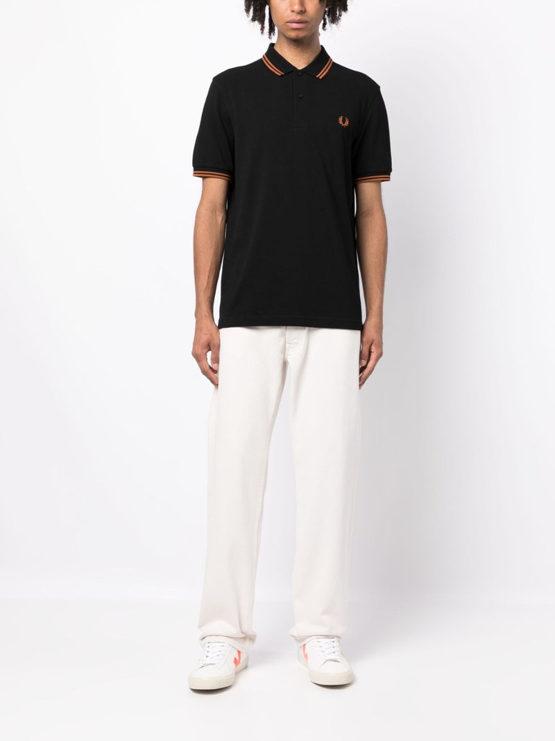 Fred Perry embroidered-logo polo shirt outlook