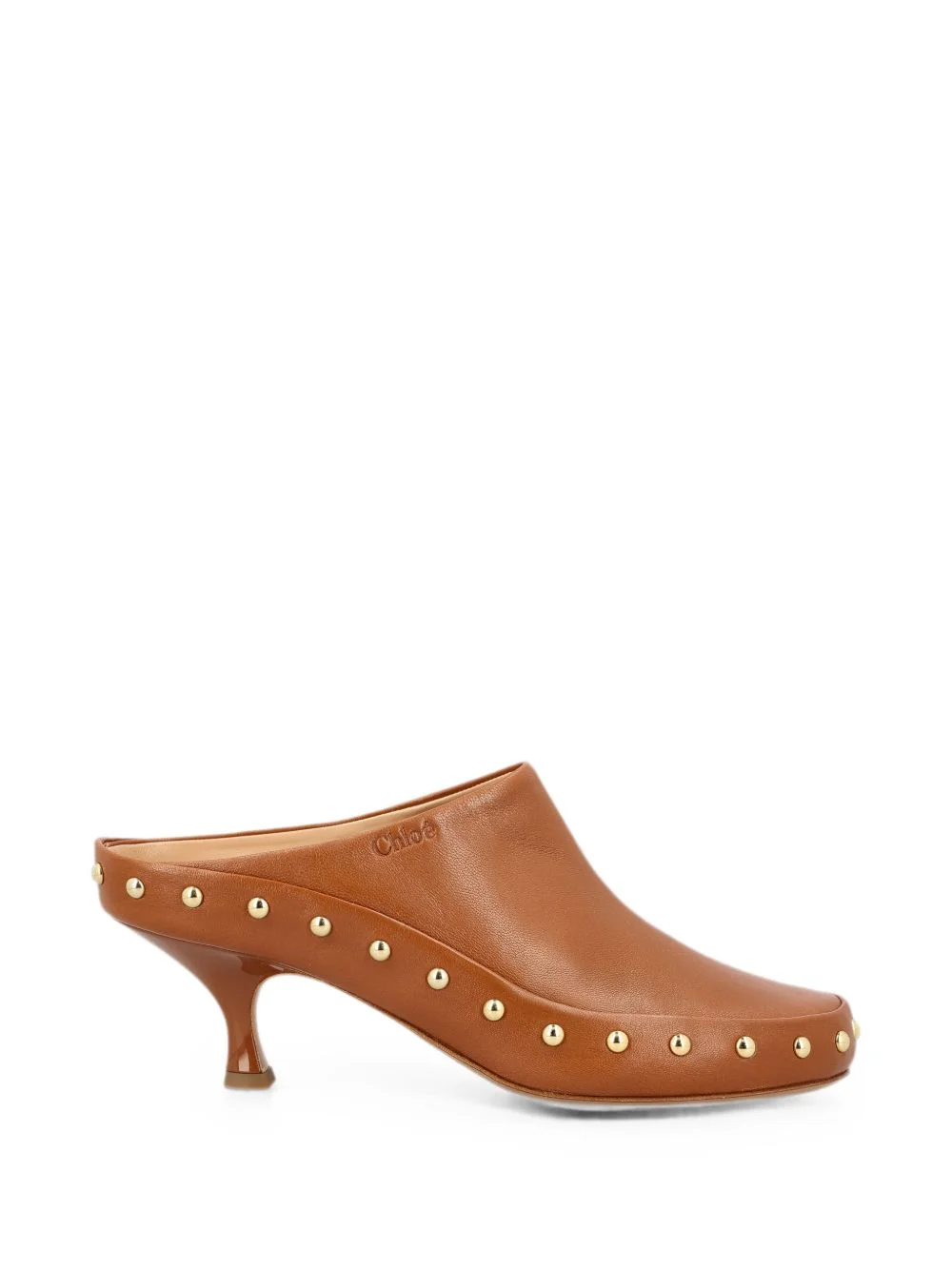 Chloé Women Junie Leather Mules - 1