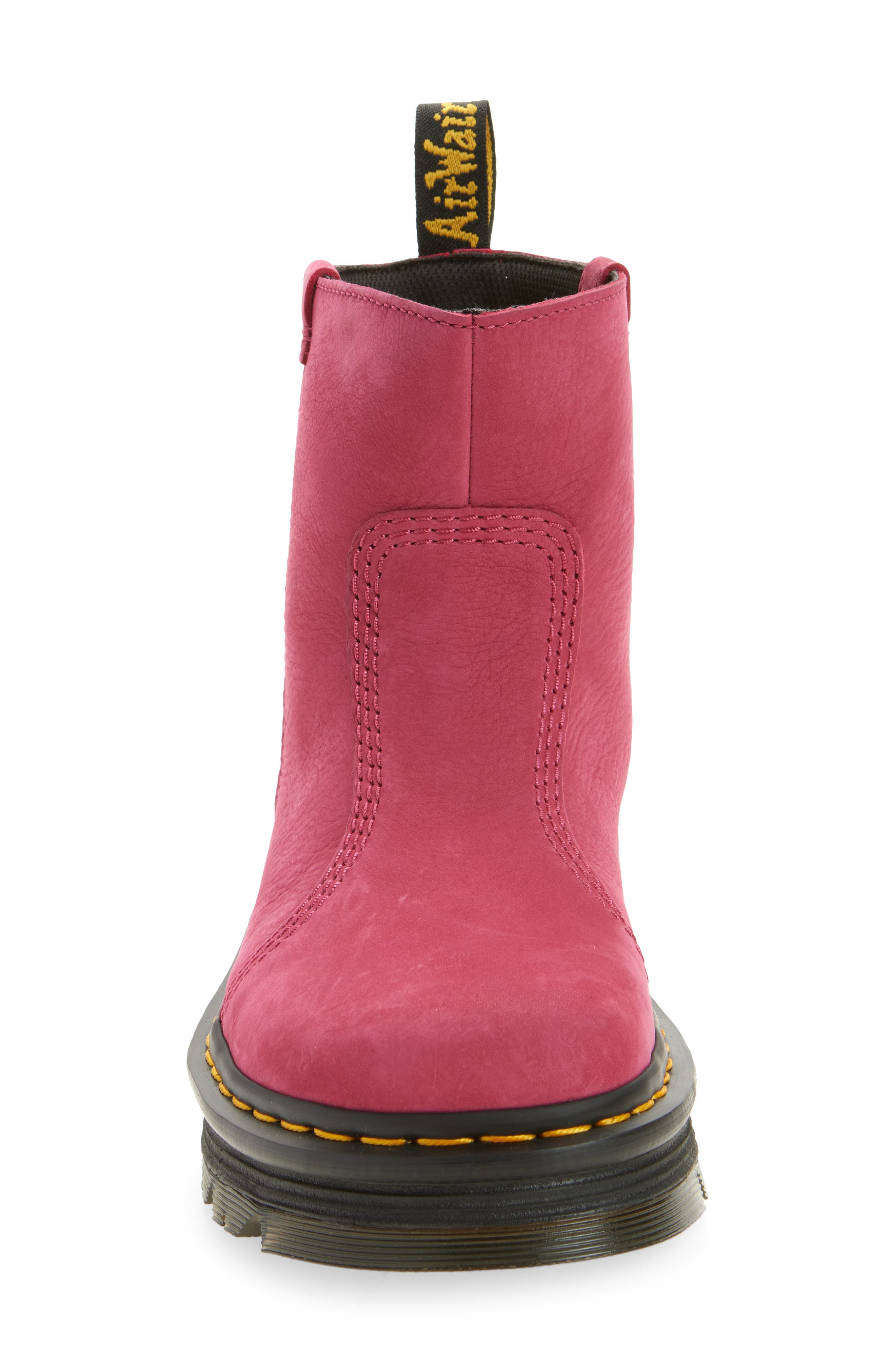 Dr. Martens Zebzag Rigger Boot in Fuchsia Pink at Nordstrom - 4
