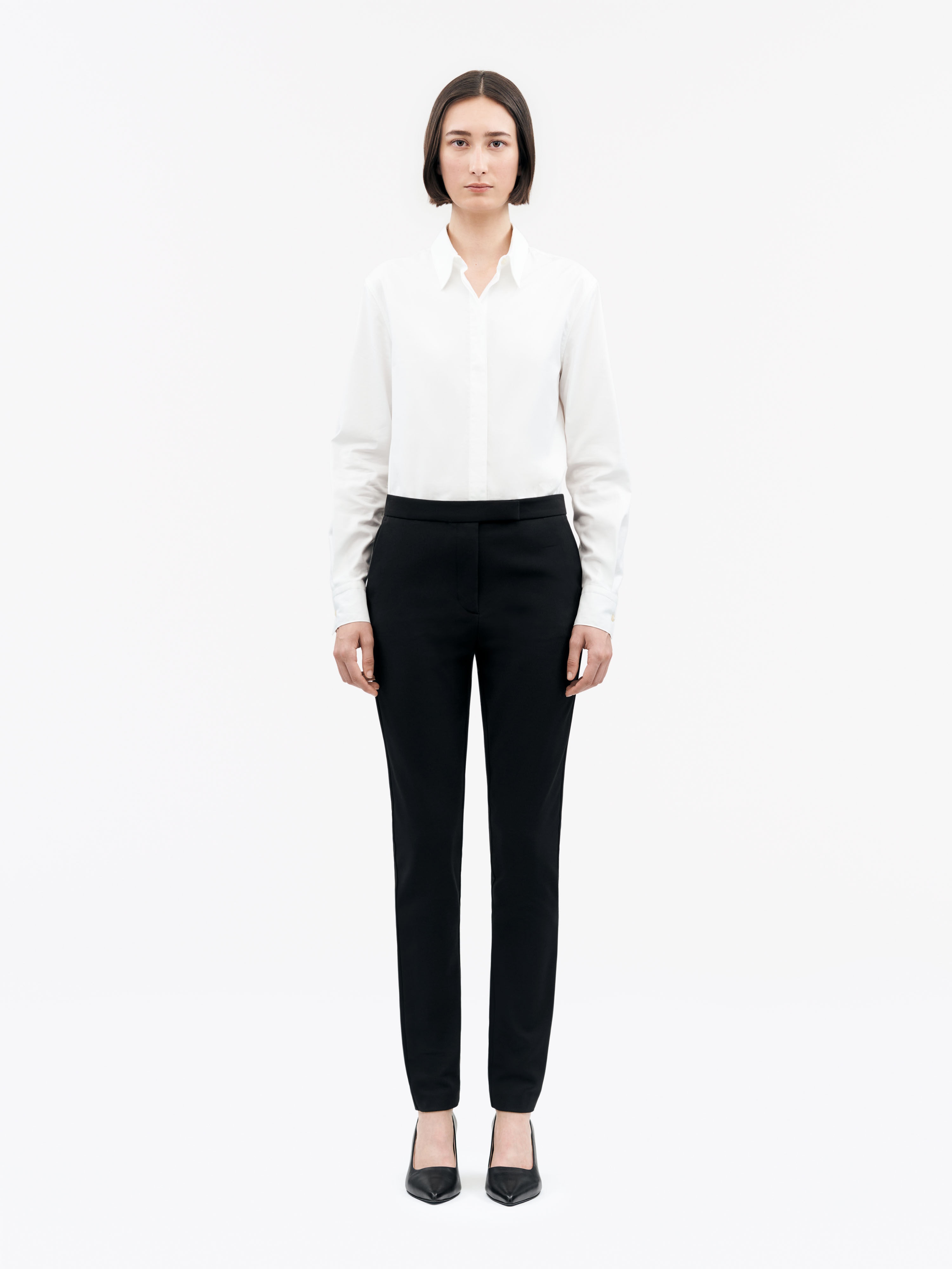 Taika Slim Straight Trousers - 2