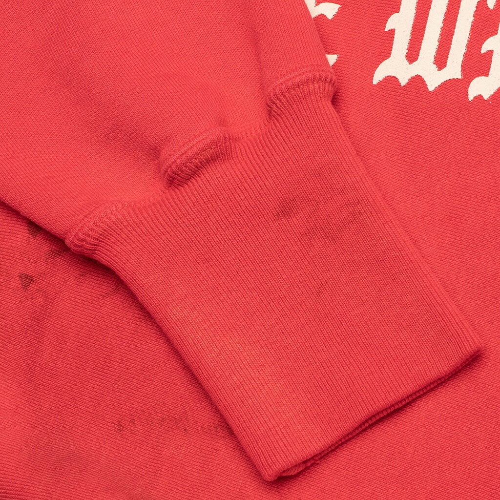 UNKNOWN POWER CREWNECK - RED - 4