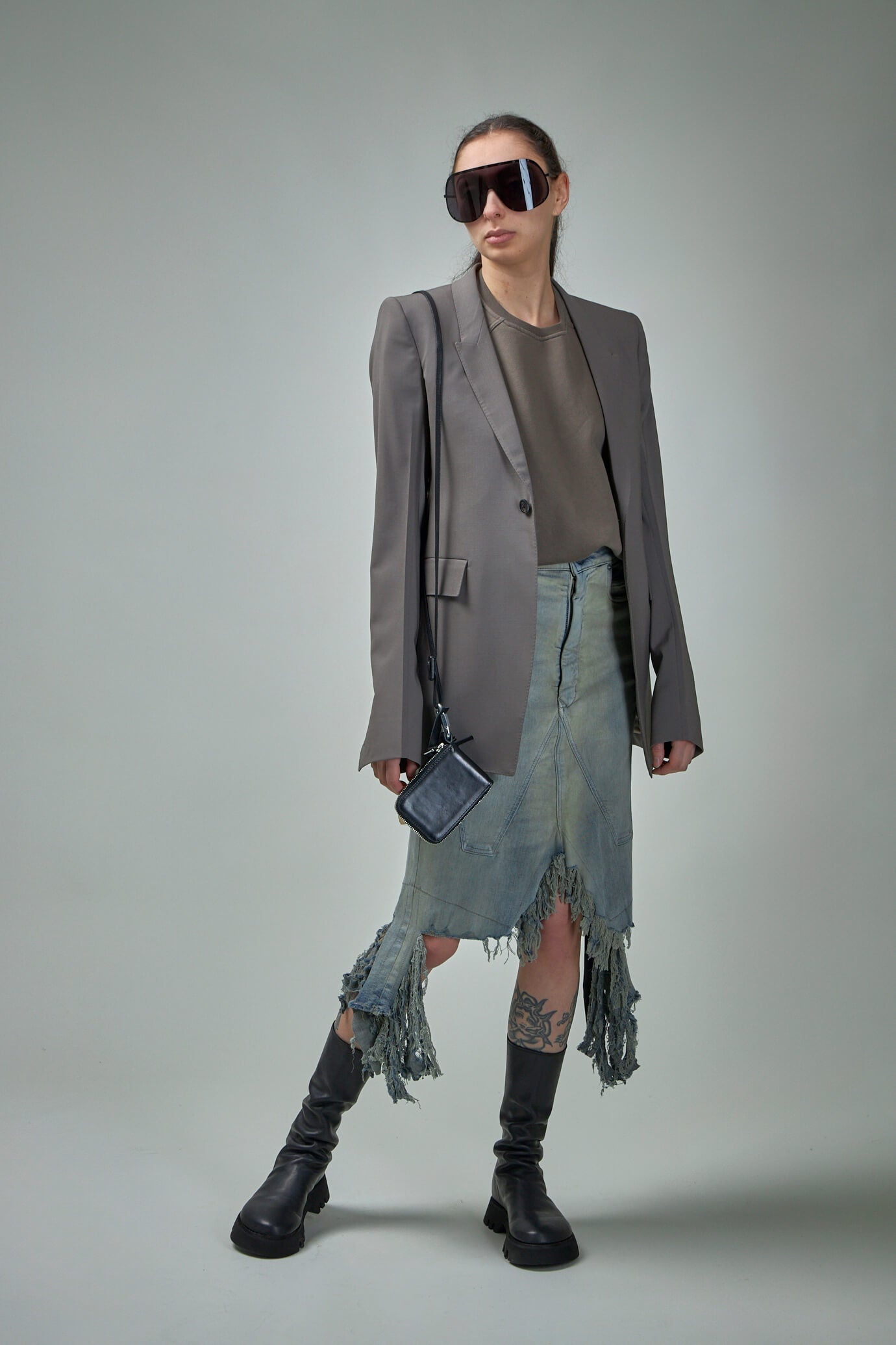 Slivered Skirt - 2