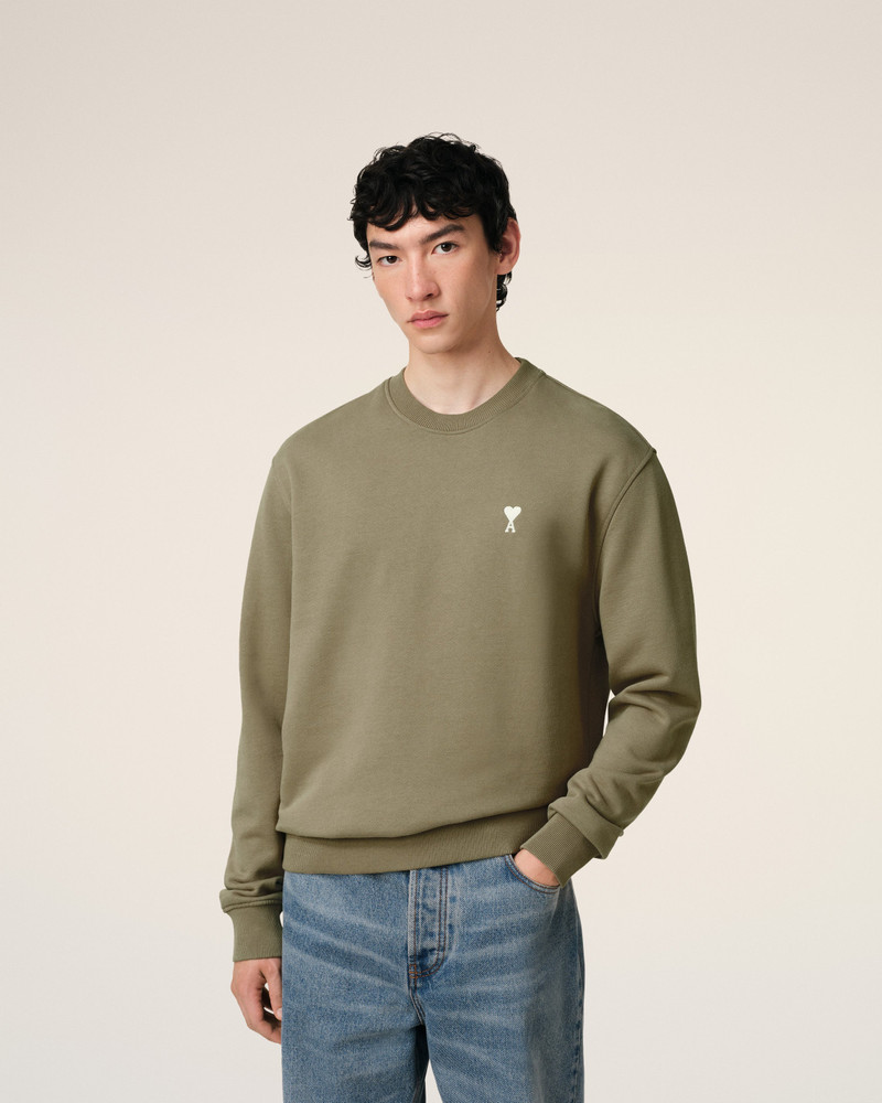 GREEN COTTON AMI DE COEUR SWEATSHIRT 3