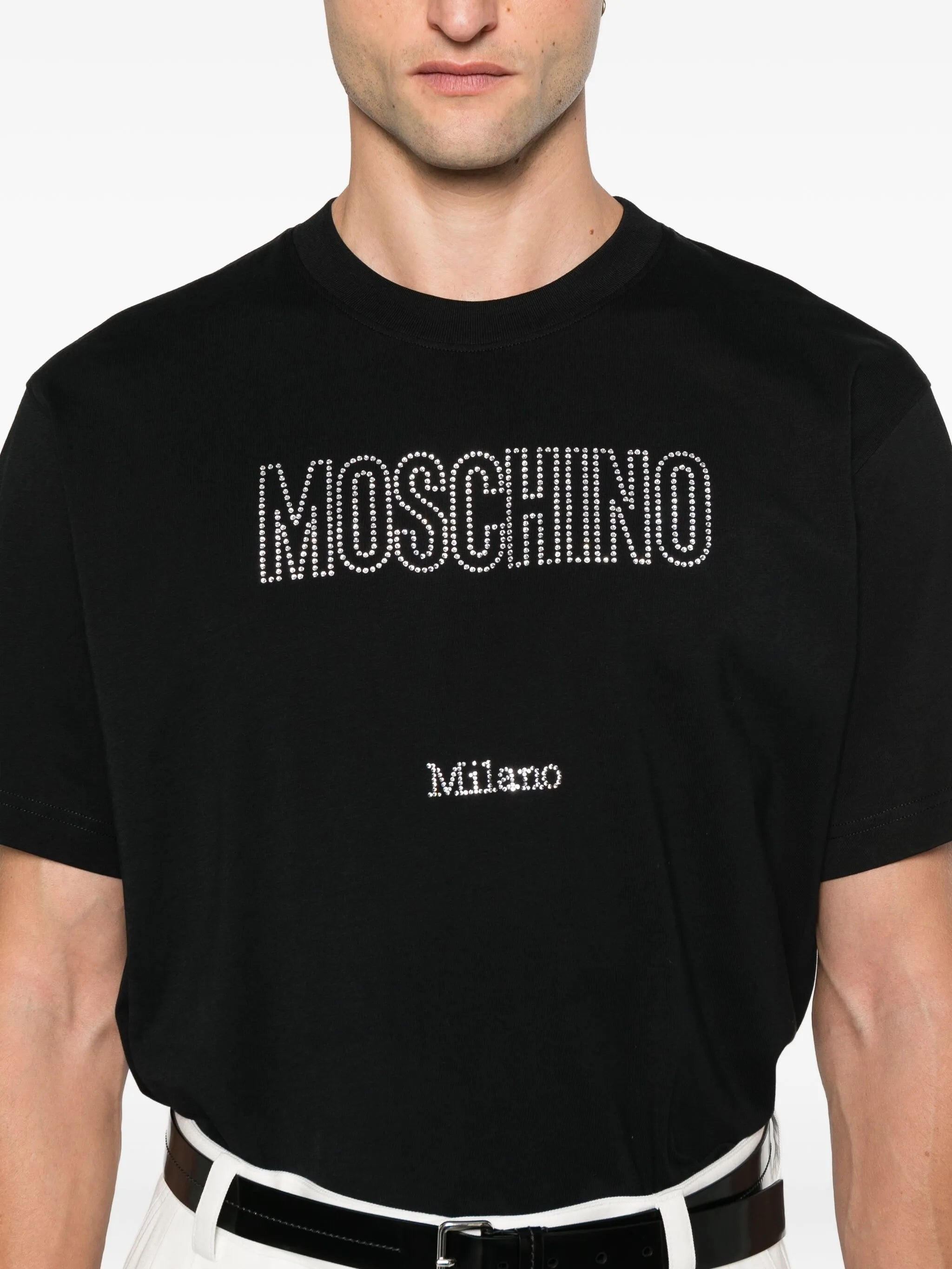 Moschino Logo-embellished T-shirt - 4