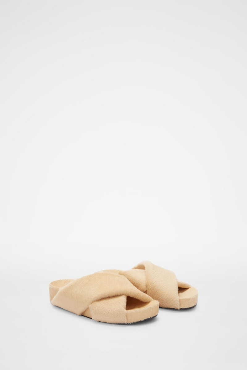 Shearling Slides 3