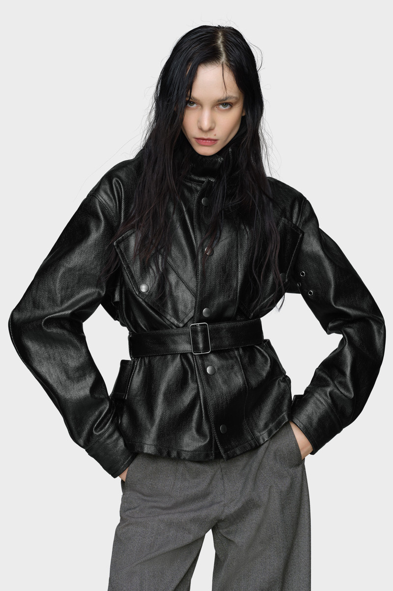 Maison Margiela Belted jacket outlook