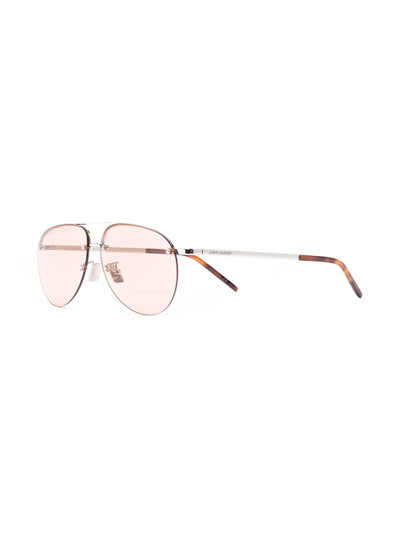 SAINT LAURENT SL 299 aviator-frame sunglasses outlook