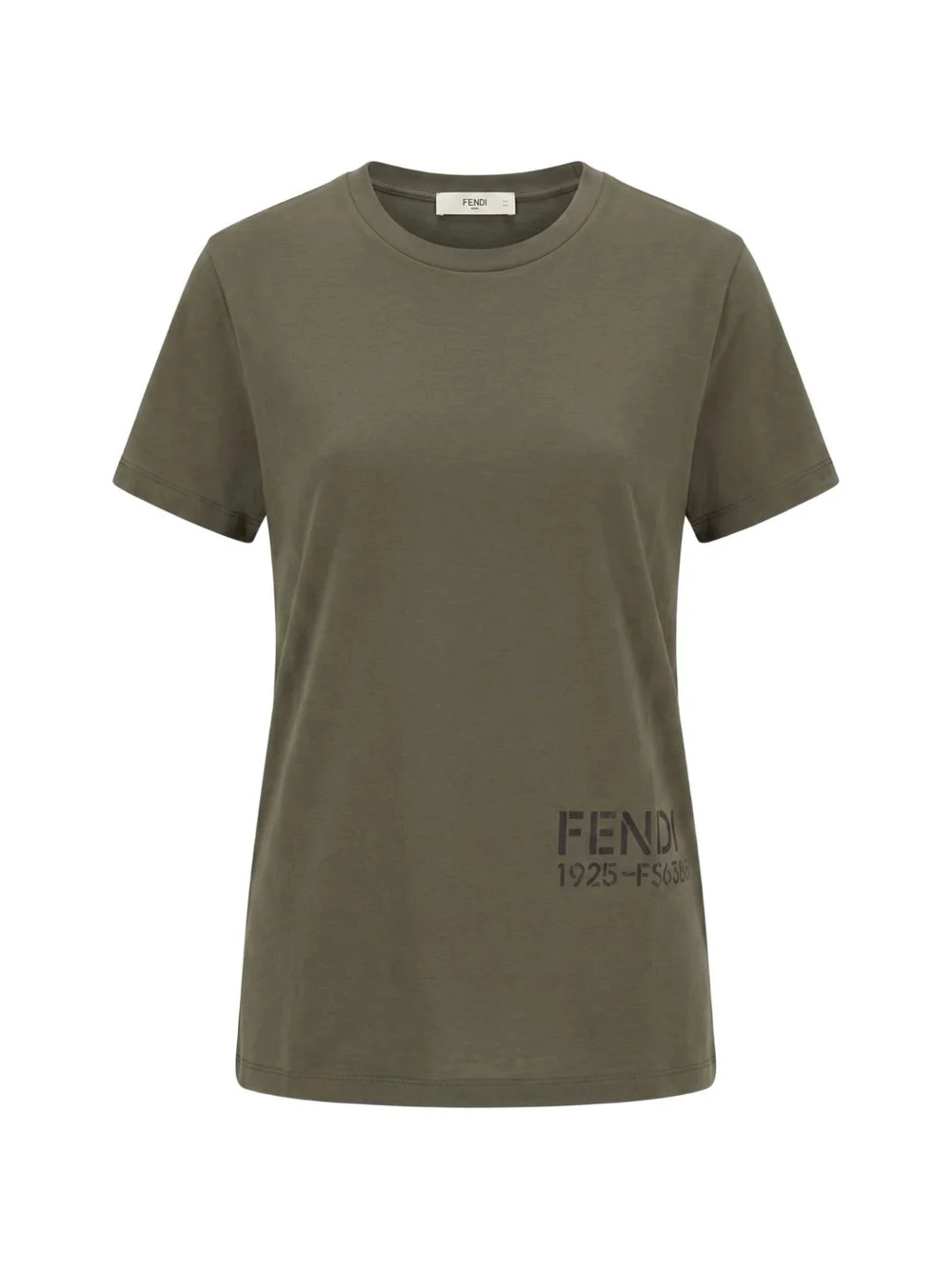logo-print crew-neck T-shirt - 1