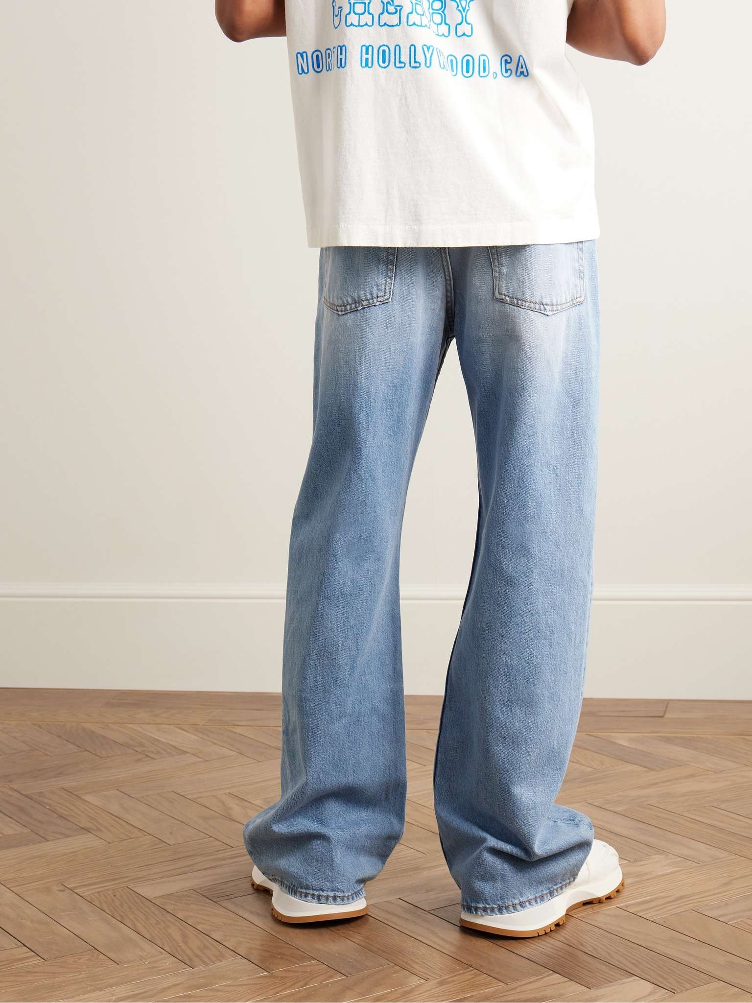 2021M Flared Distressed Jeans - 4