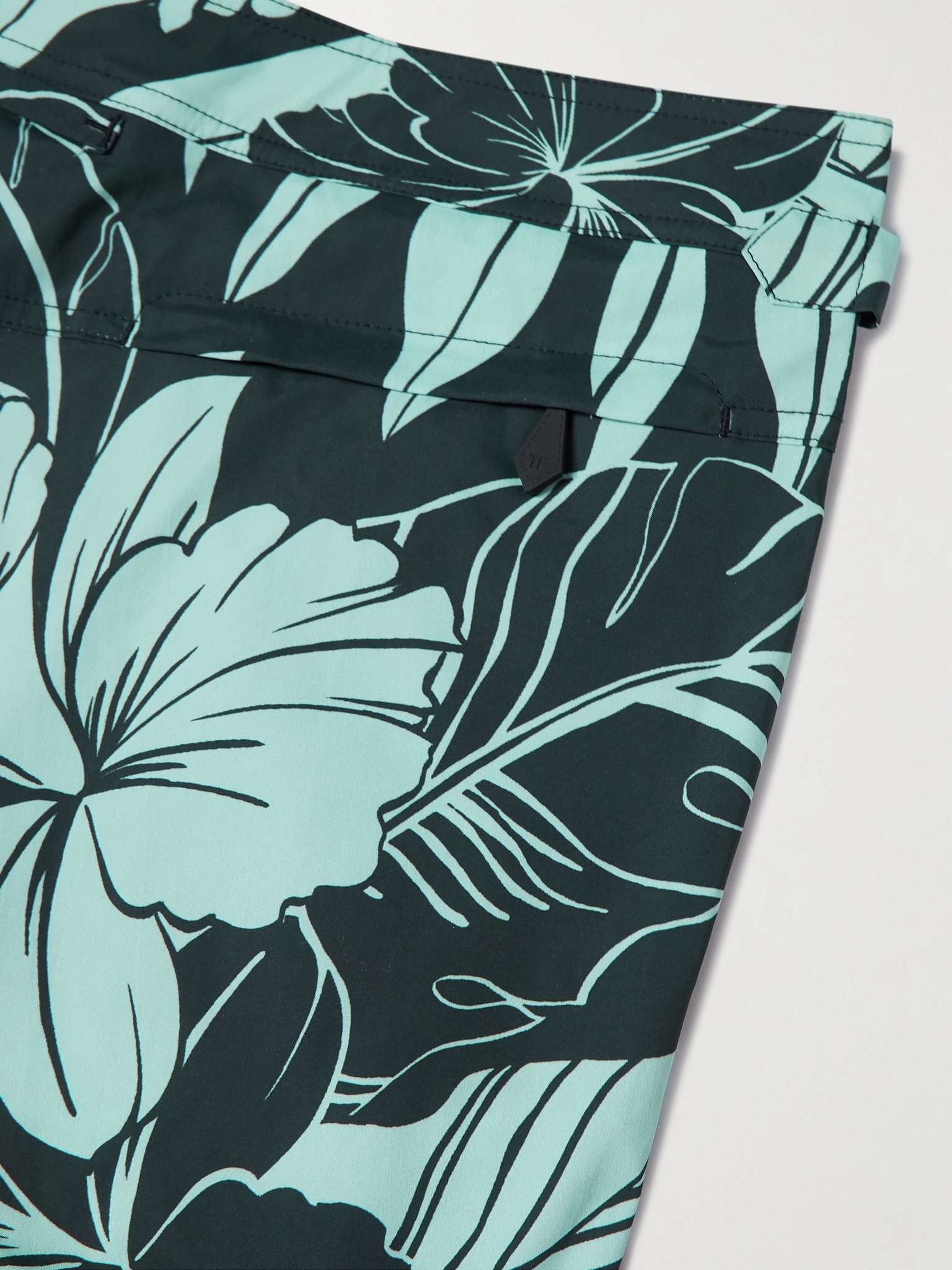 Slim-Fit Short-Length Floral-Print Swim Shorts - 4