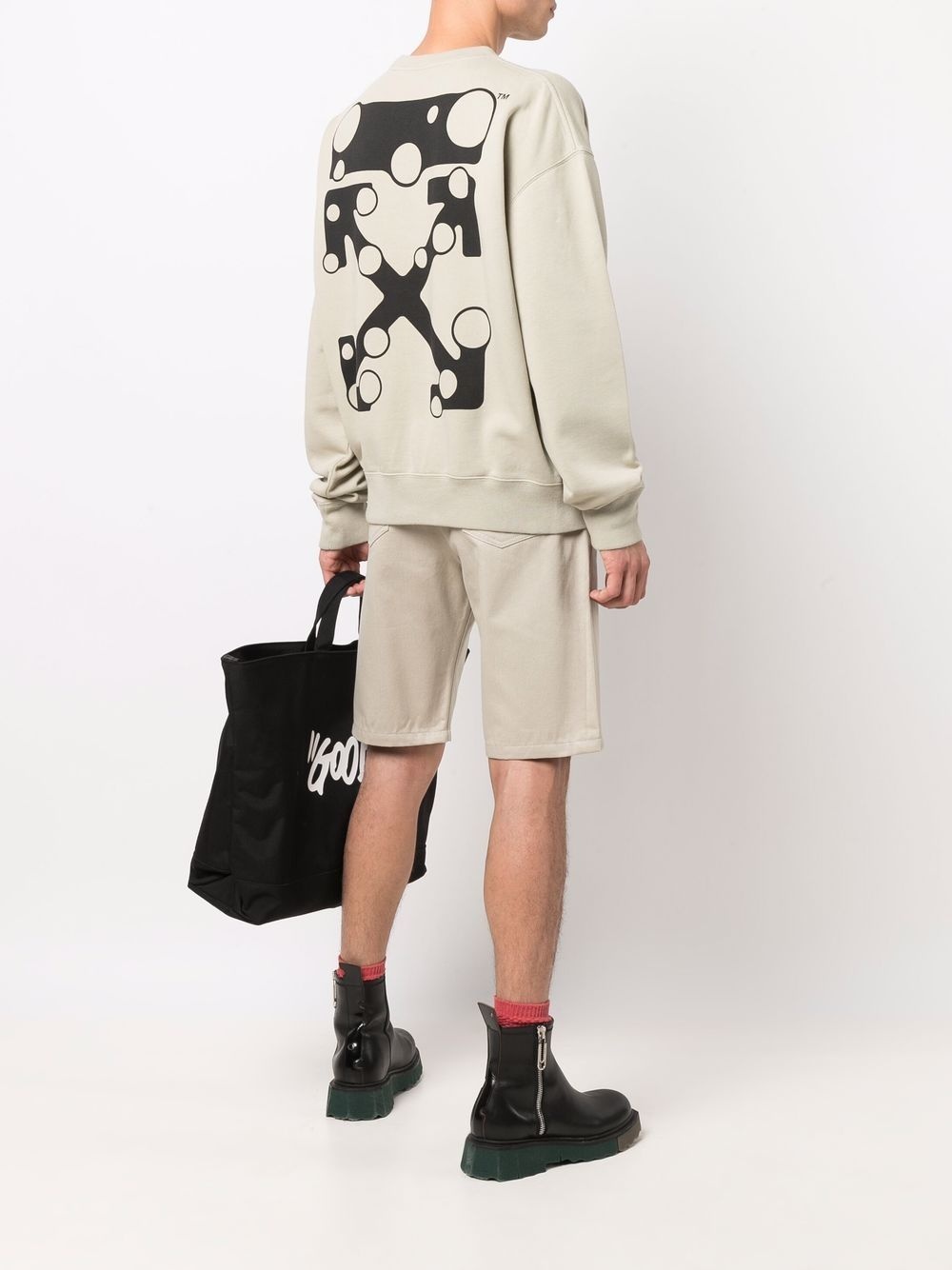 Off logo print Arrows sweatshirt - 2