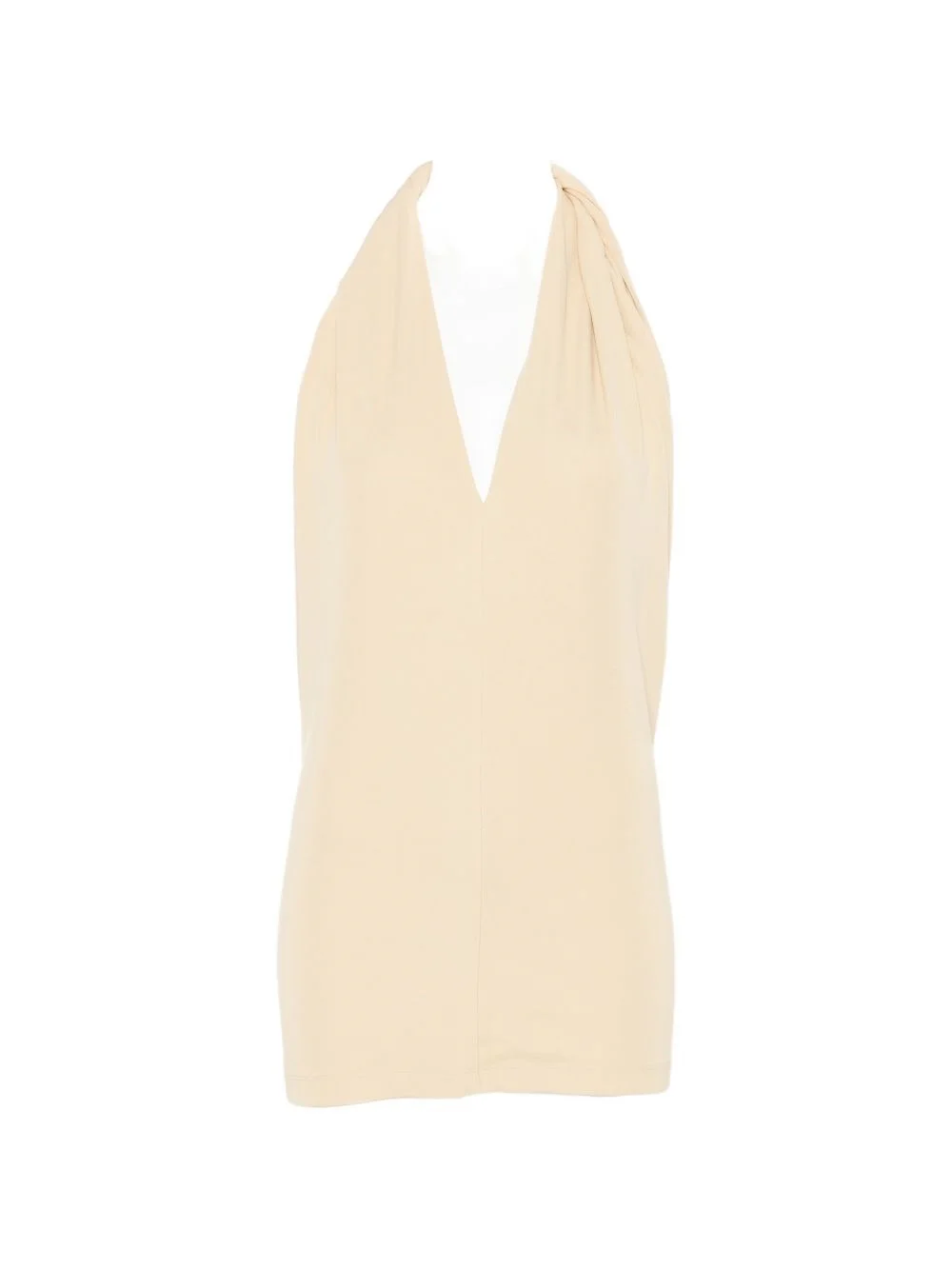 Sleeveless halterneck top - 1