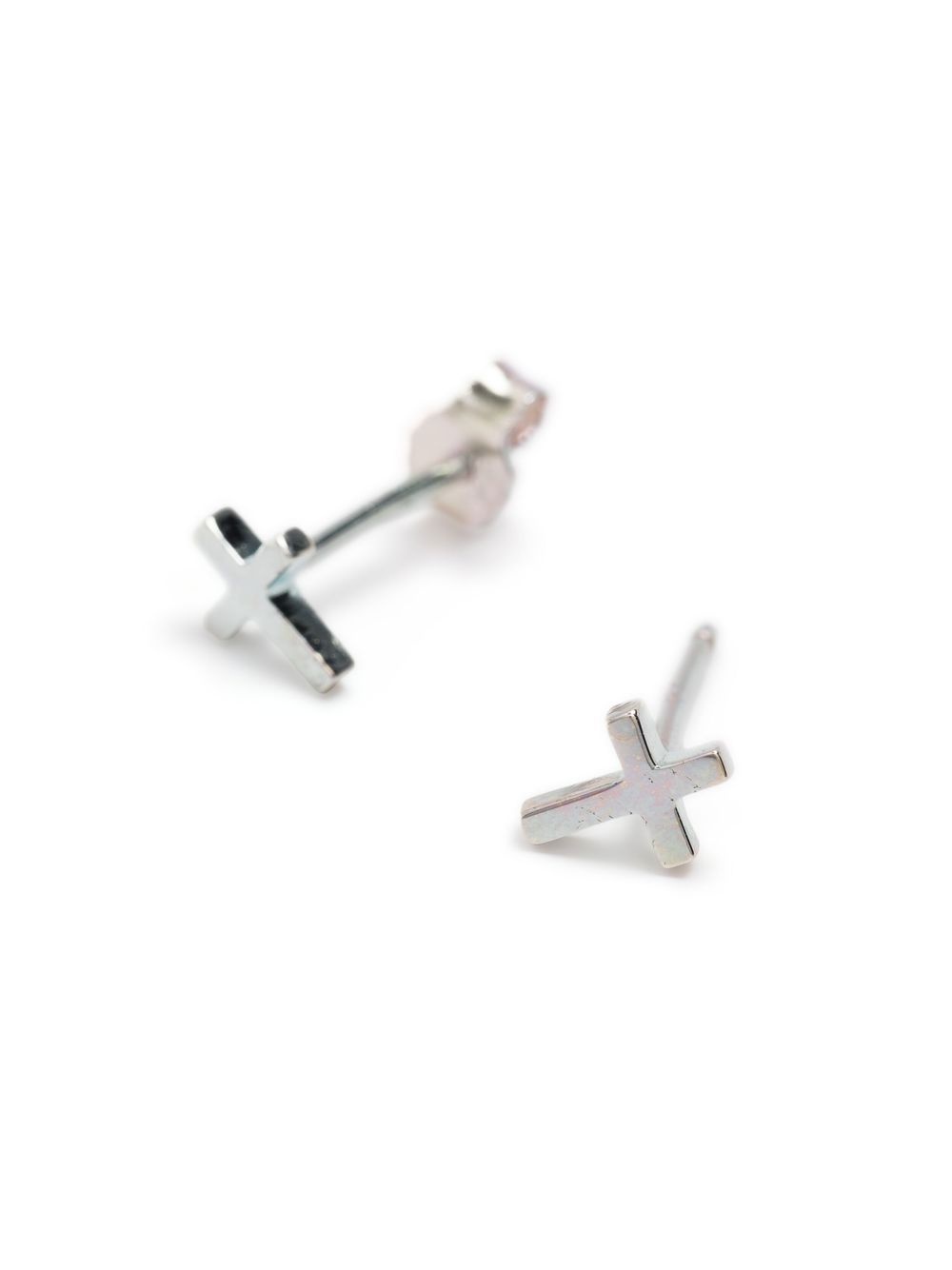 Stolen Cross sterling-silver earrings - 3