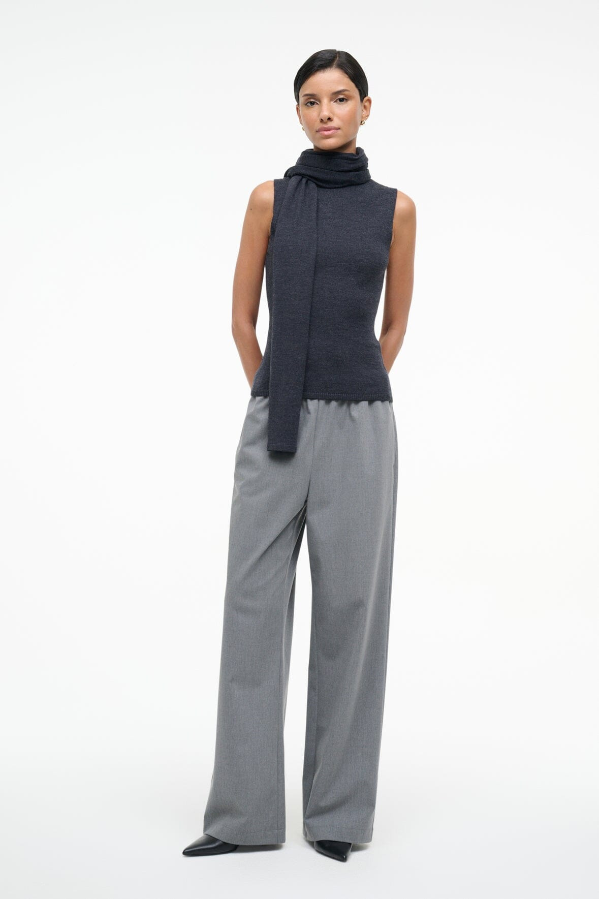 STAUD CANAL TOP CHARCOAL - 4