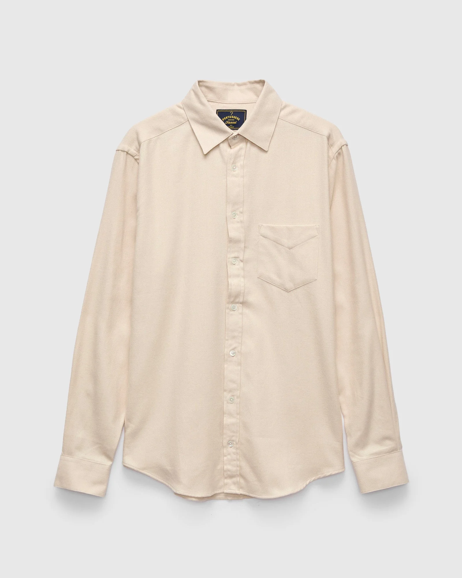 Teca Button-Up Shirt in Ecru - 1