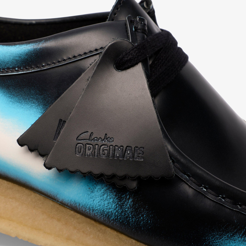 Wallabee Black Brush Off 8