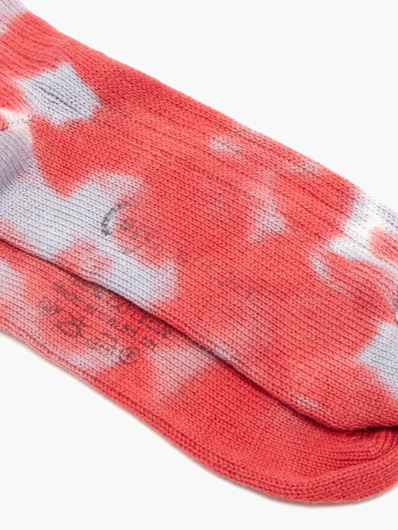 X Corgi tie-dye cotton socks - 4