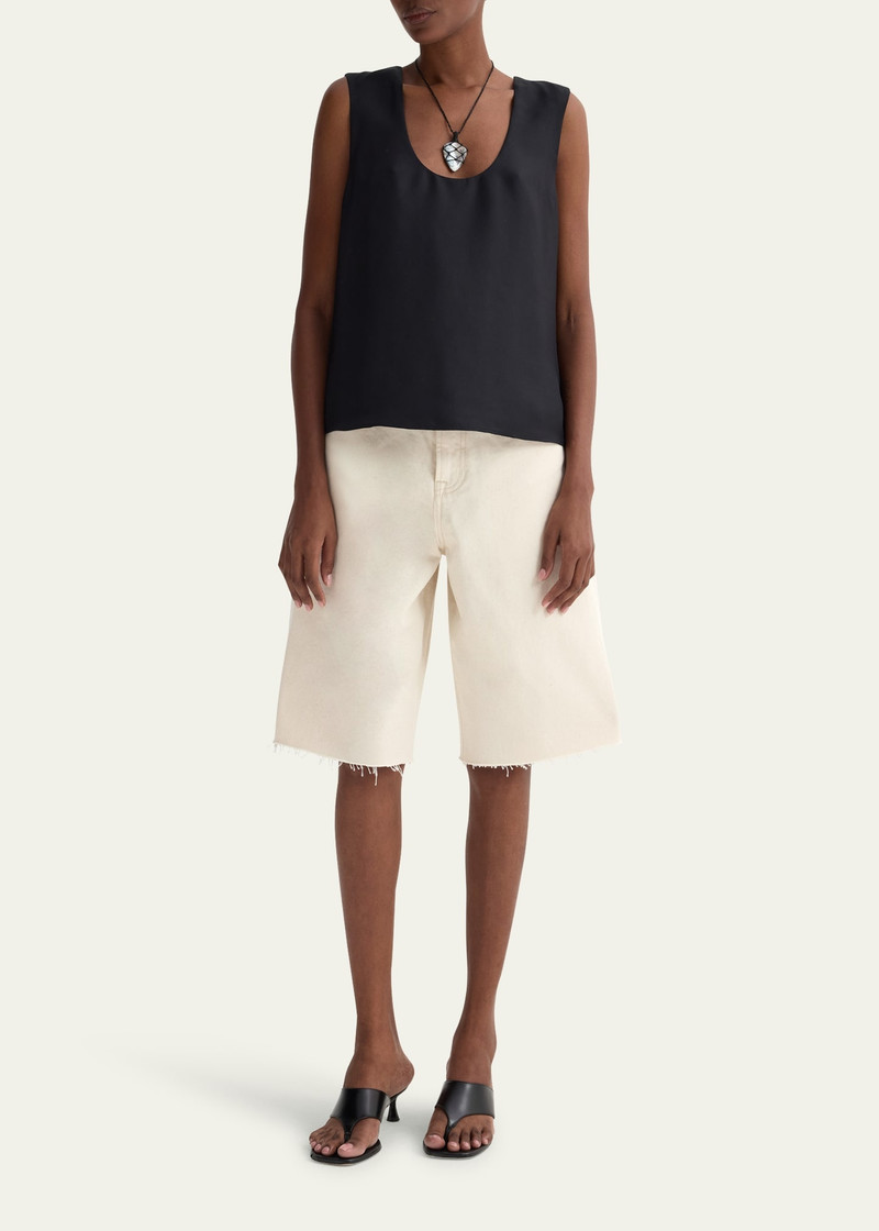 RÓHE Baggy Denim Shorts outlook