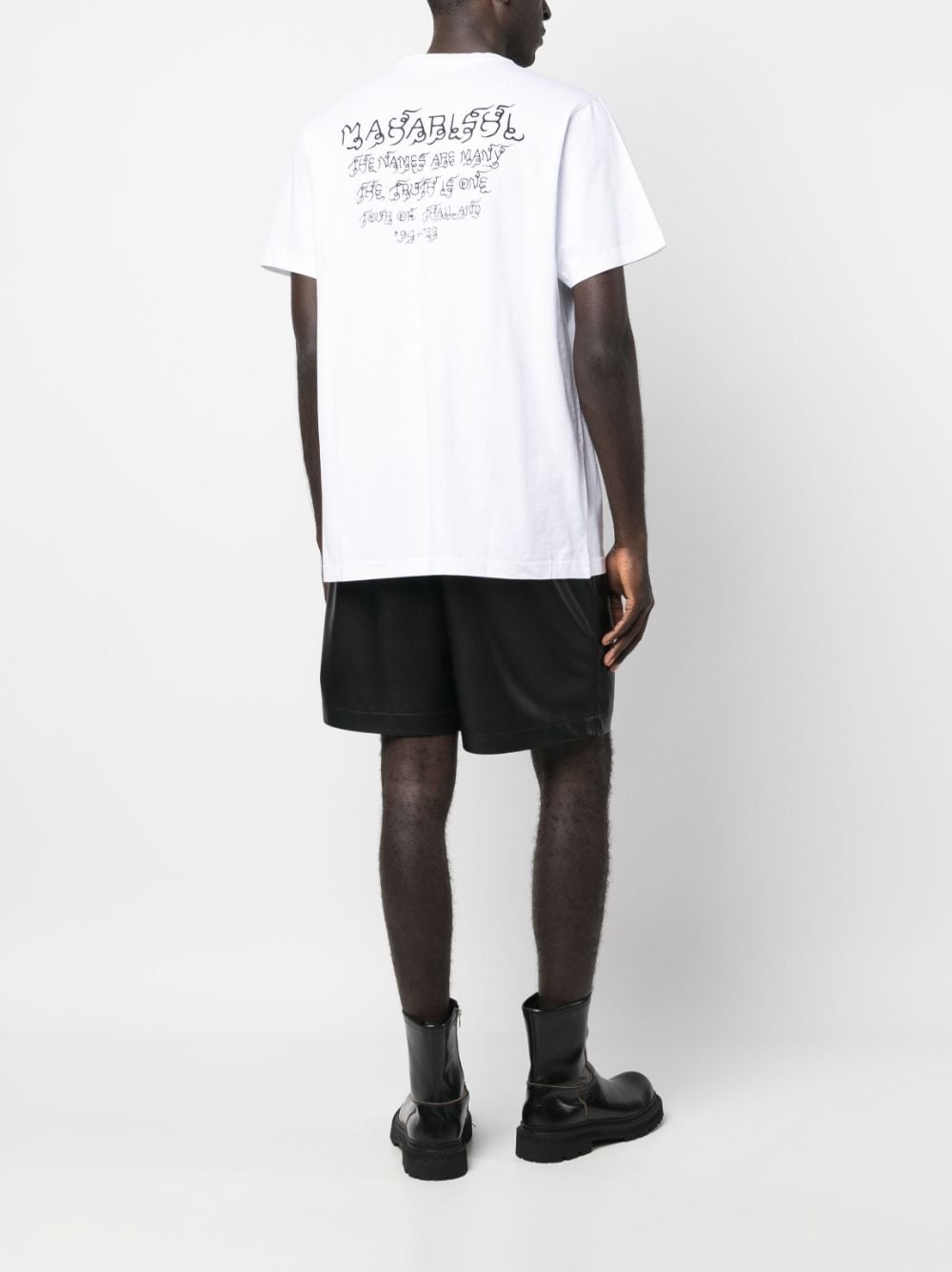 logo-print organic cotton T-shirt - 2