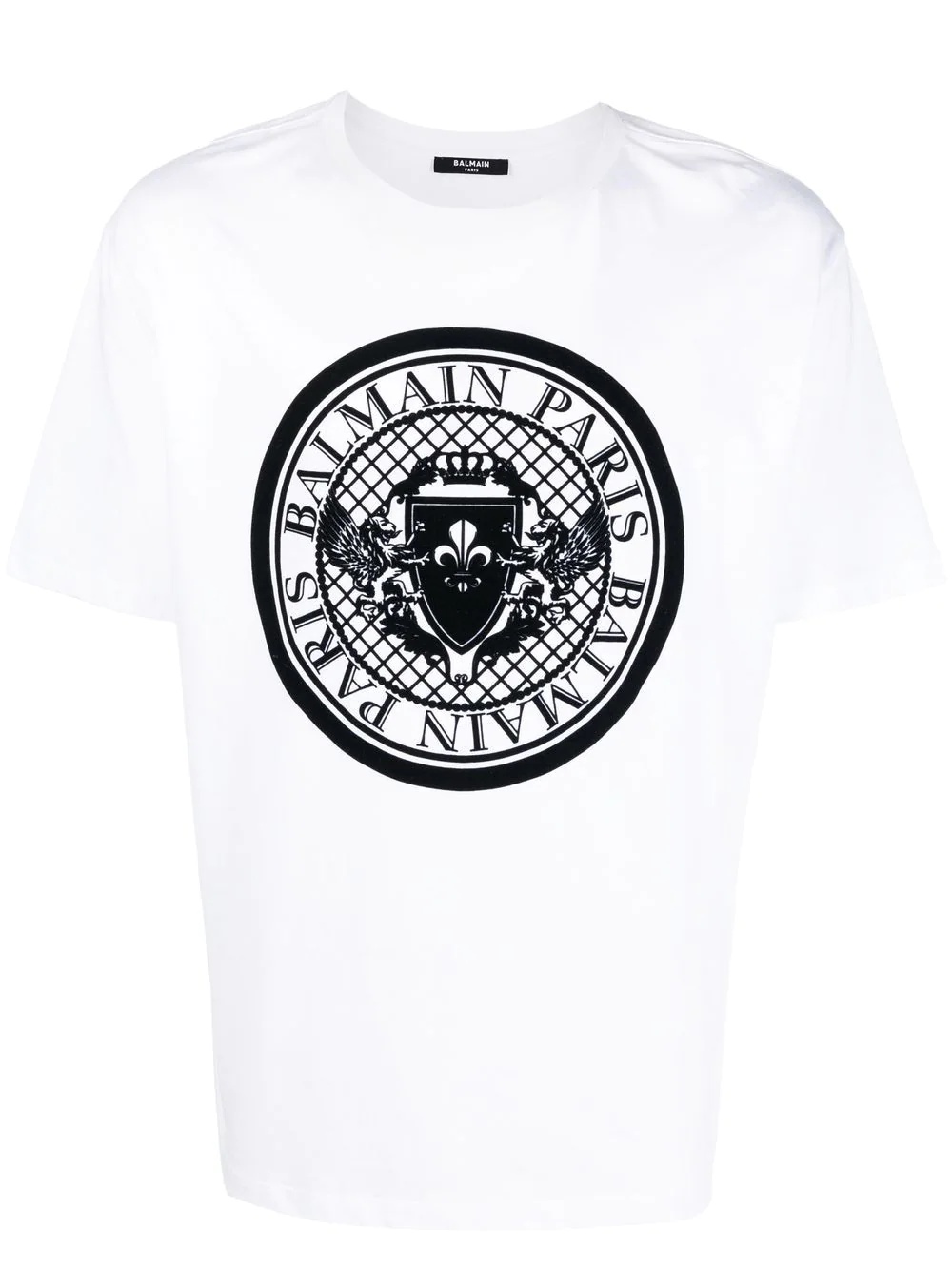 logo-print cotton T-shirt - 1