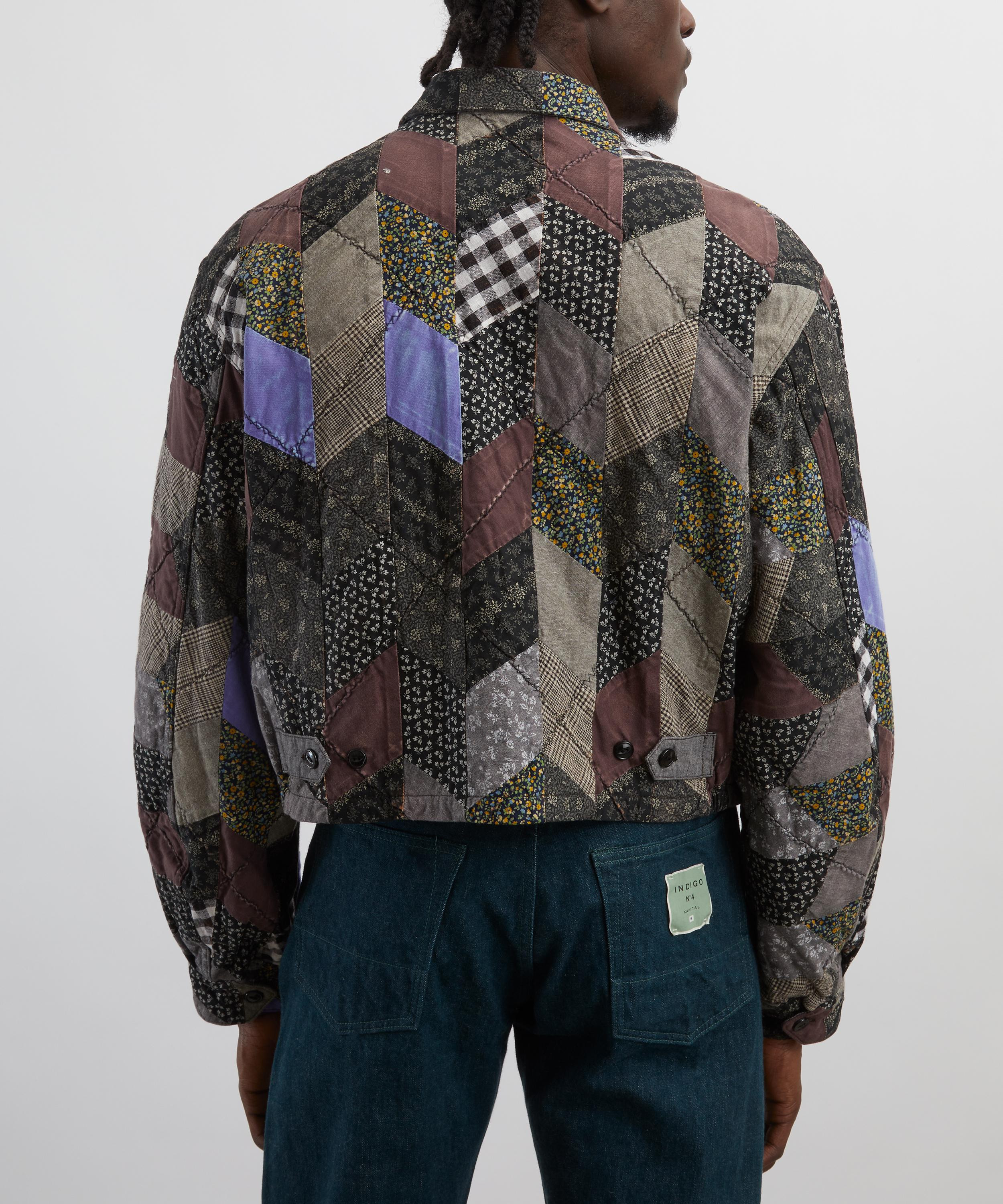 Yabane Quilt Patchwork Drizzler Parka - 4
