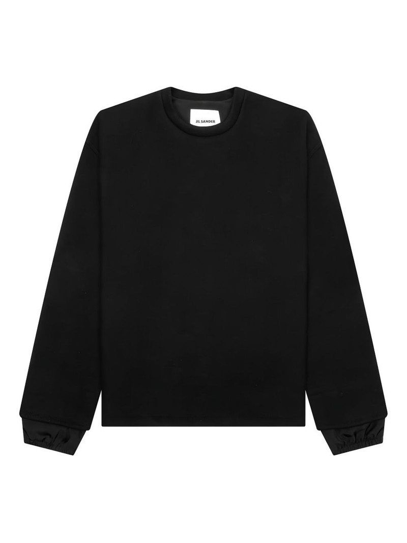 lined cuff sweatshirt 1