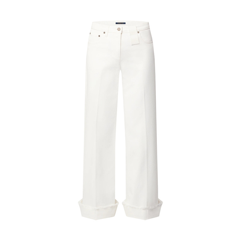 Monogram Accent Boot-Cut Jeans 1