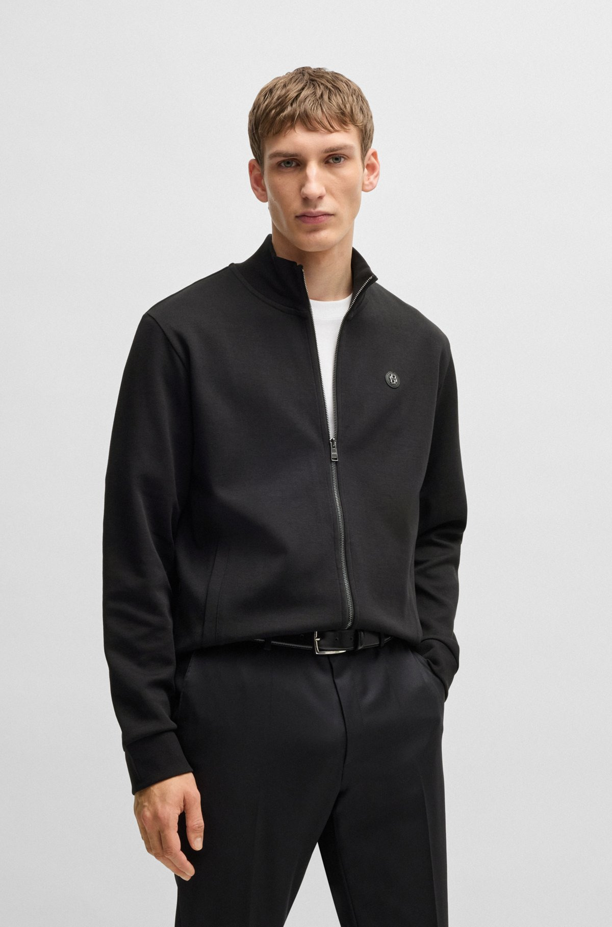 SWEATSHIRT WITH DOUBLE B MONOGRAM - 2