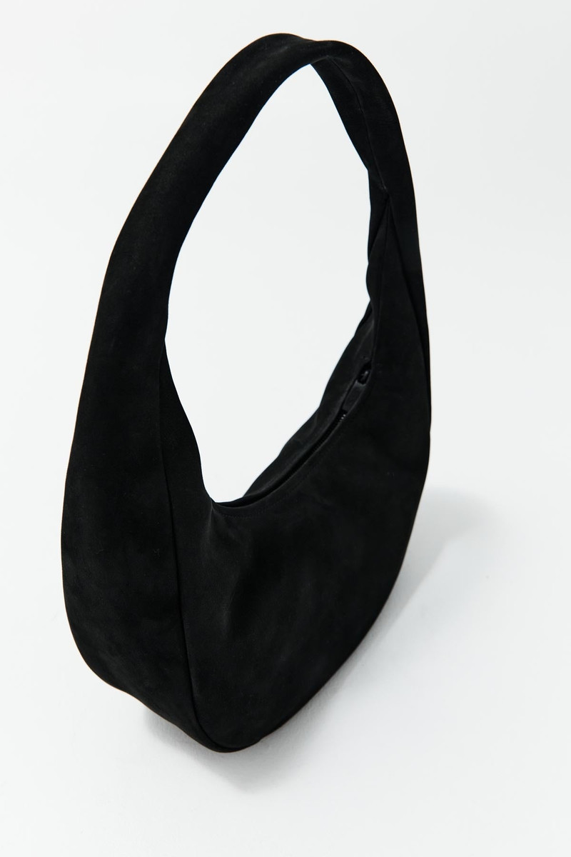 ST. AGNI Oval Mini Bag - Black outlook